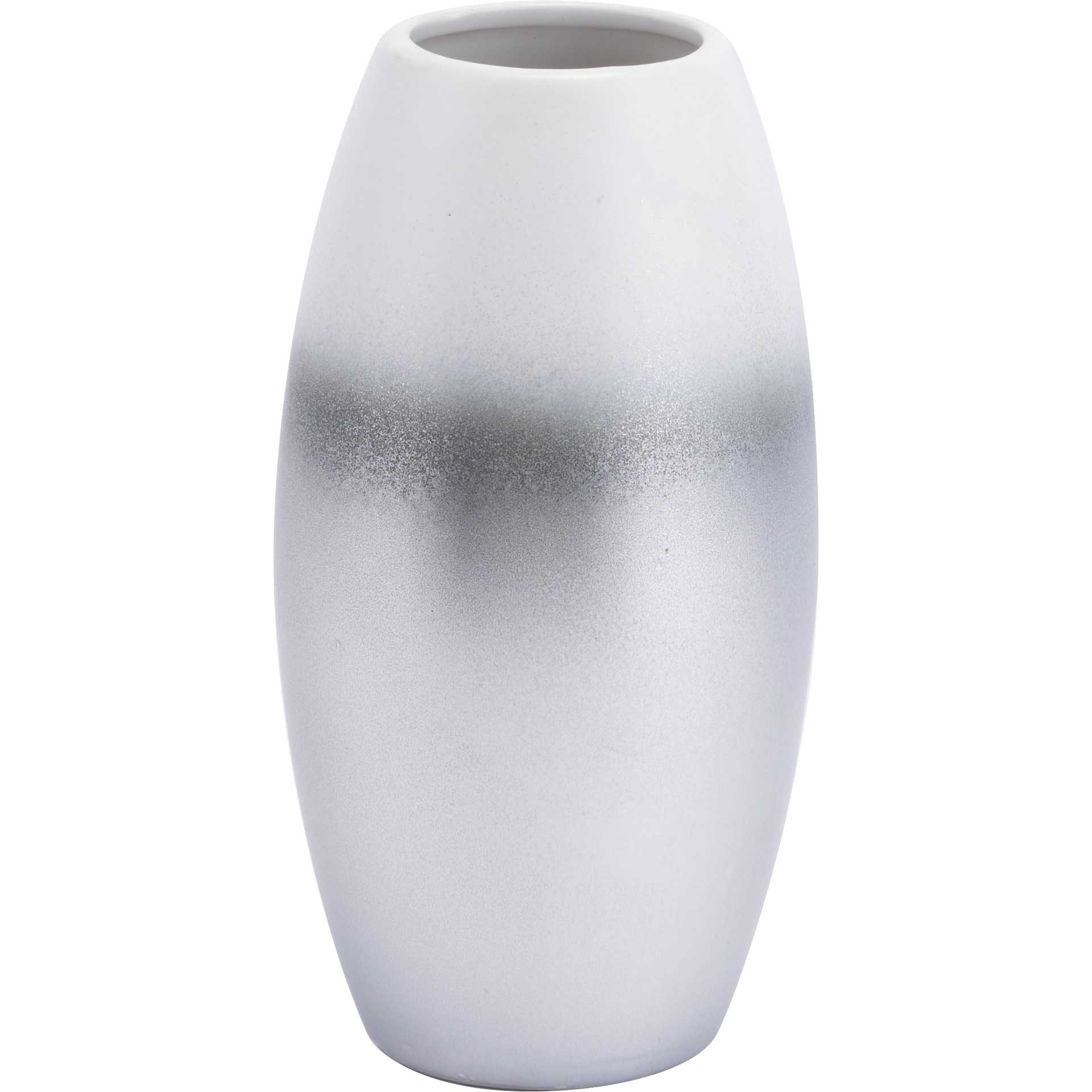 Stratos Vase Silver/White - Image 4