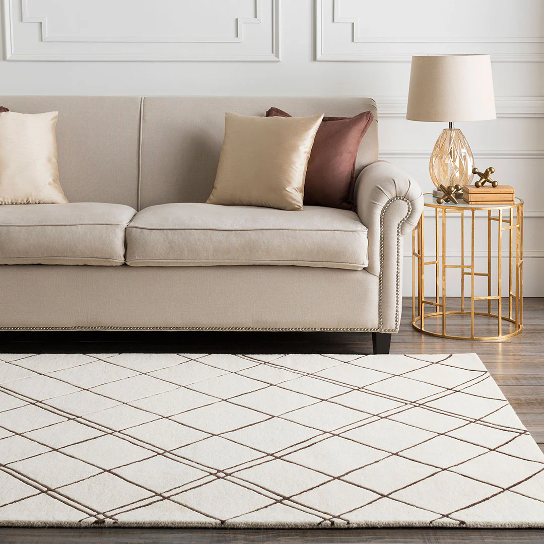 Studio Beige/Chocolate Area Rug - Image 4