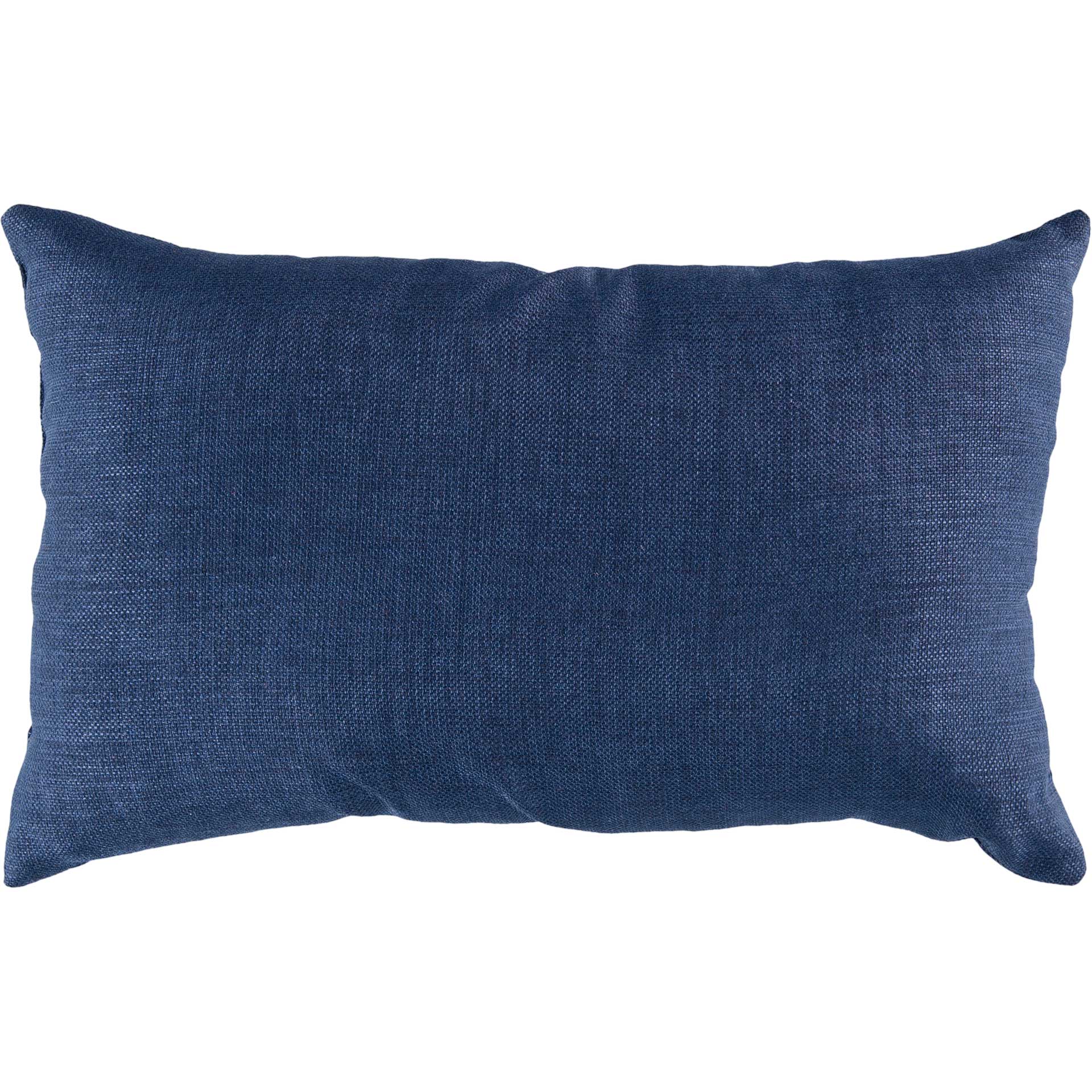 Stunning Solid Cover Navy Pillow - Image 2