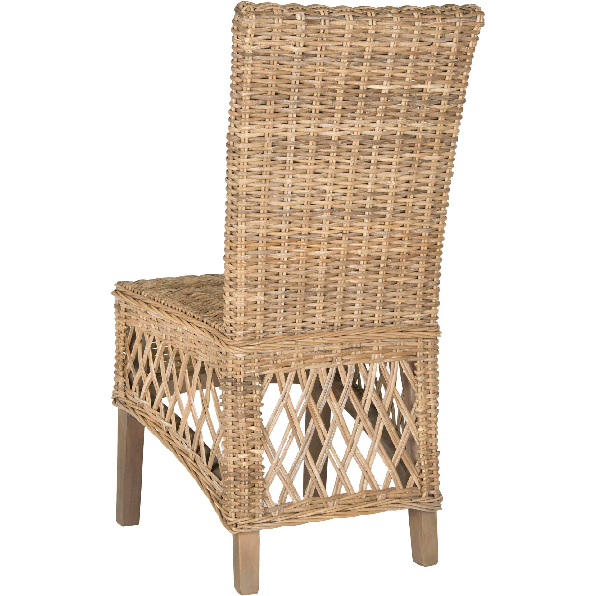 Sublime Rattan Side Chair Natural (Set of 2) - Image 4