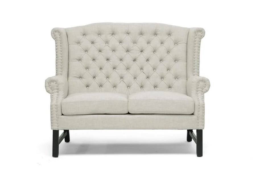Suffolk Loveseat Beige - Image 2