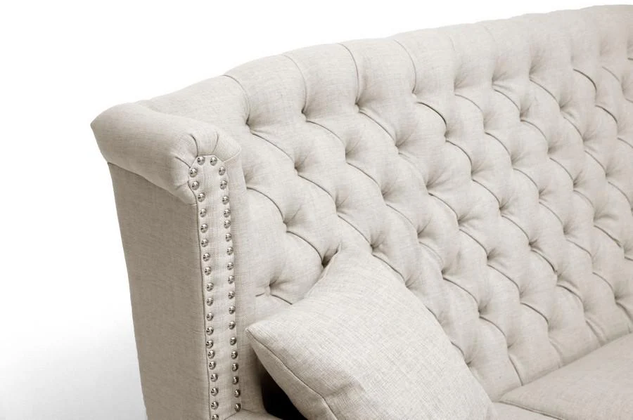 Suffolk Loveseat Beige - Image 3