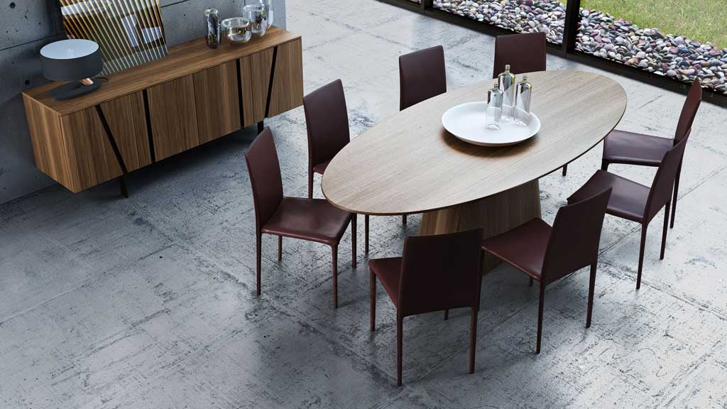 Sullivan Dining Table Walnut - Image 4