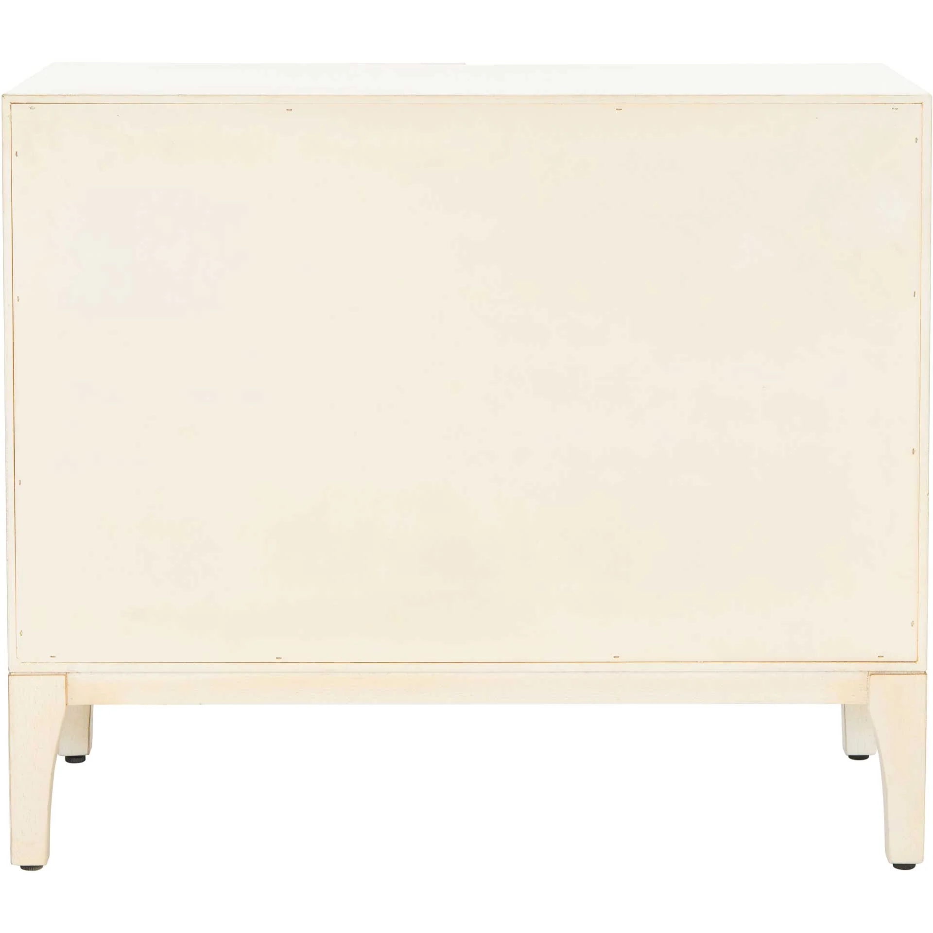 Sumatra 2 Door 1 Shelf Chest Antique White - Image 3