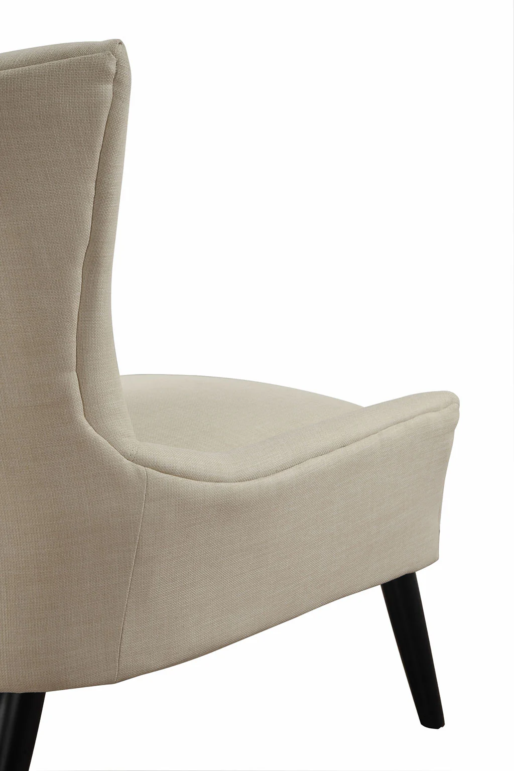 Sumner Beige Linen Chair - Image 3