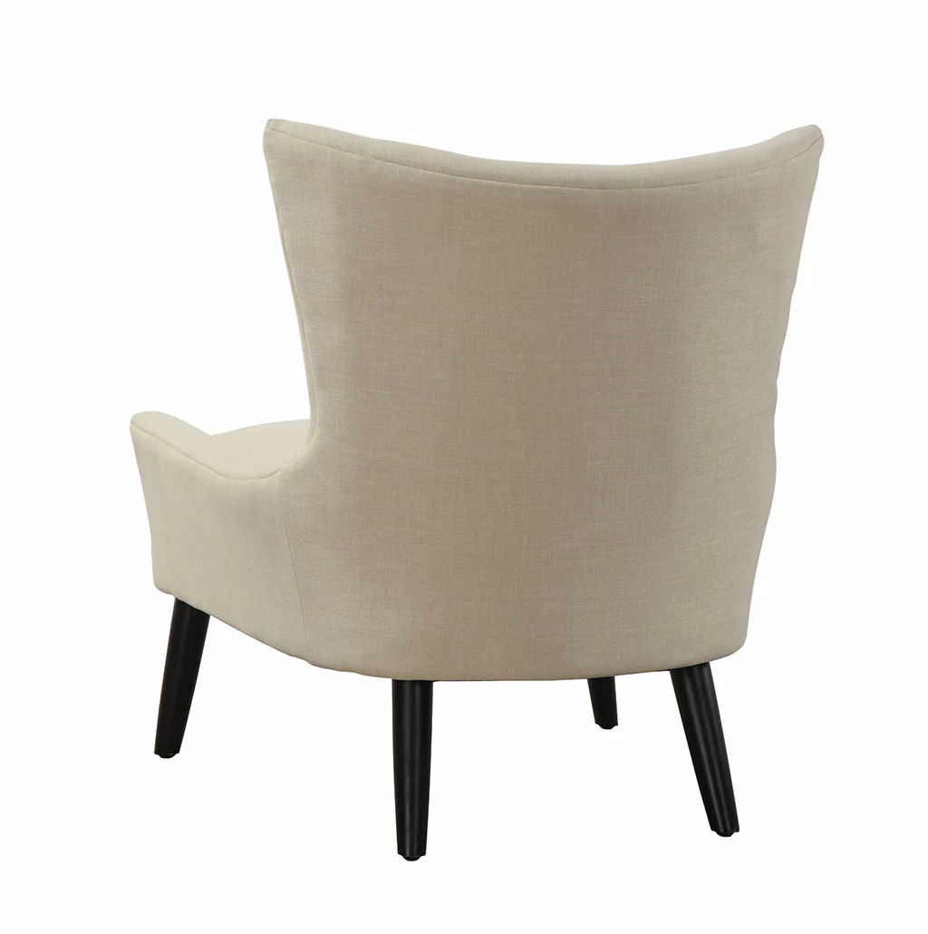 Sumner Beige Linen Chair - Image 4