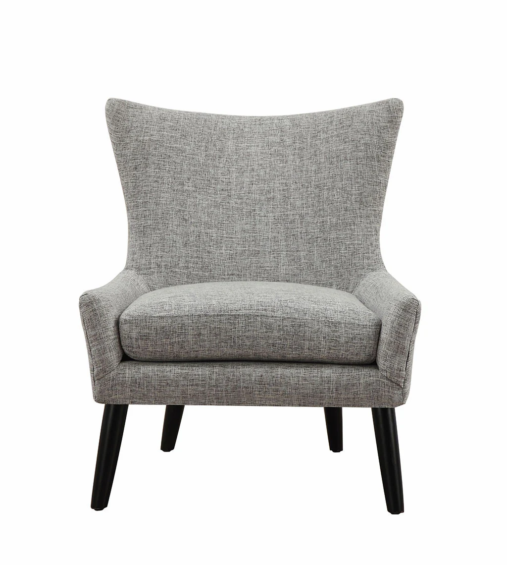 Sumner Gray Linen Chair - Image 2
