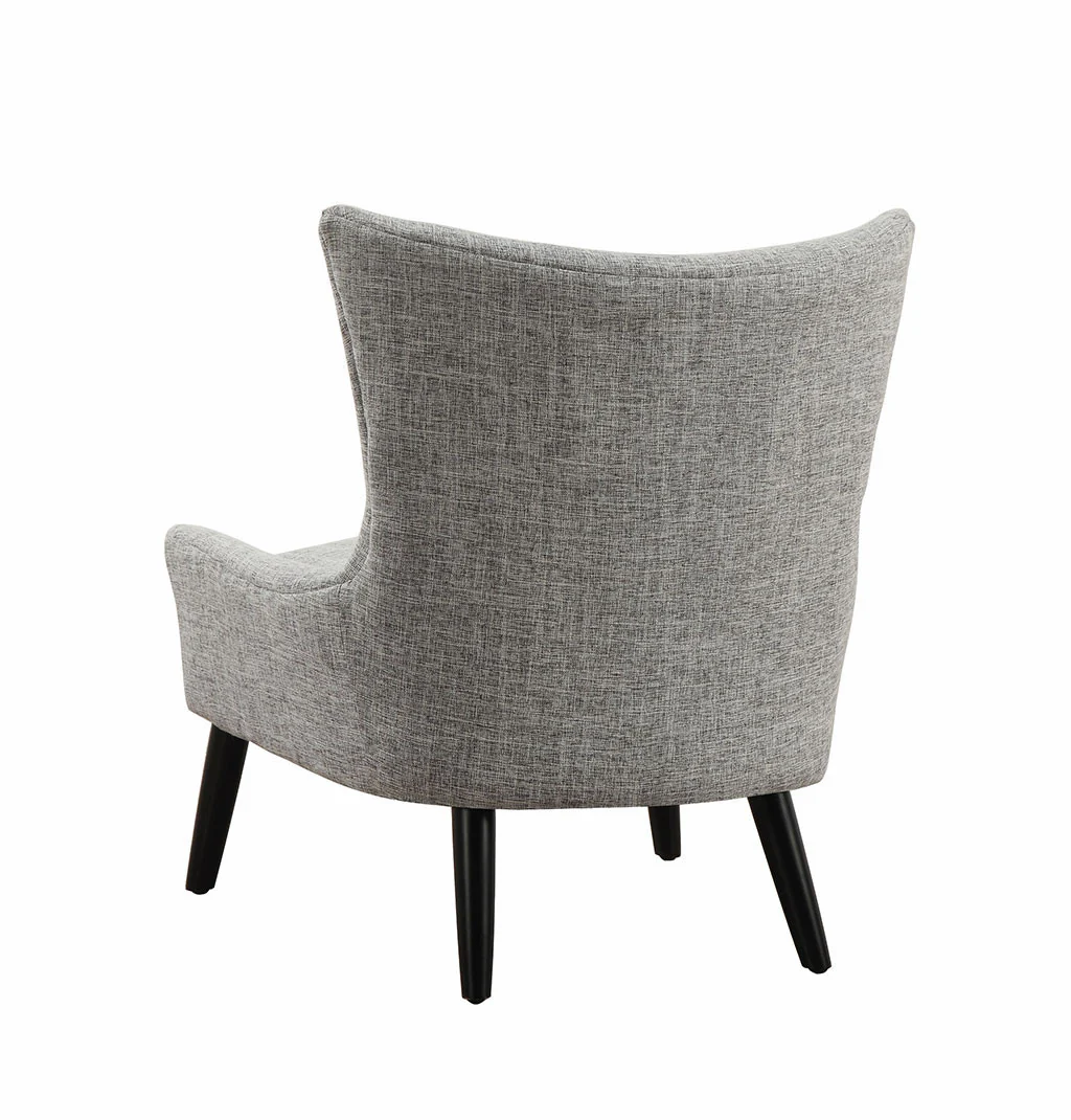 Sumner Gray Linen Chair - Image 4