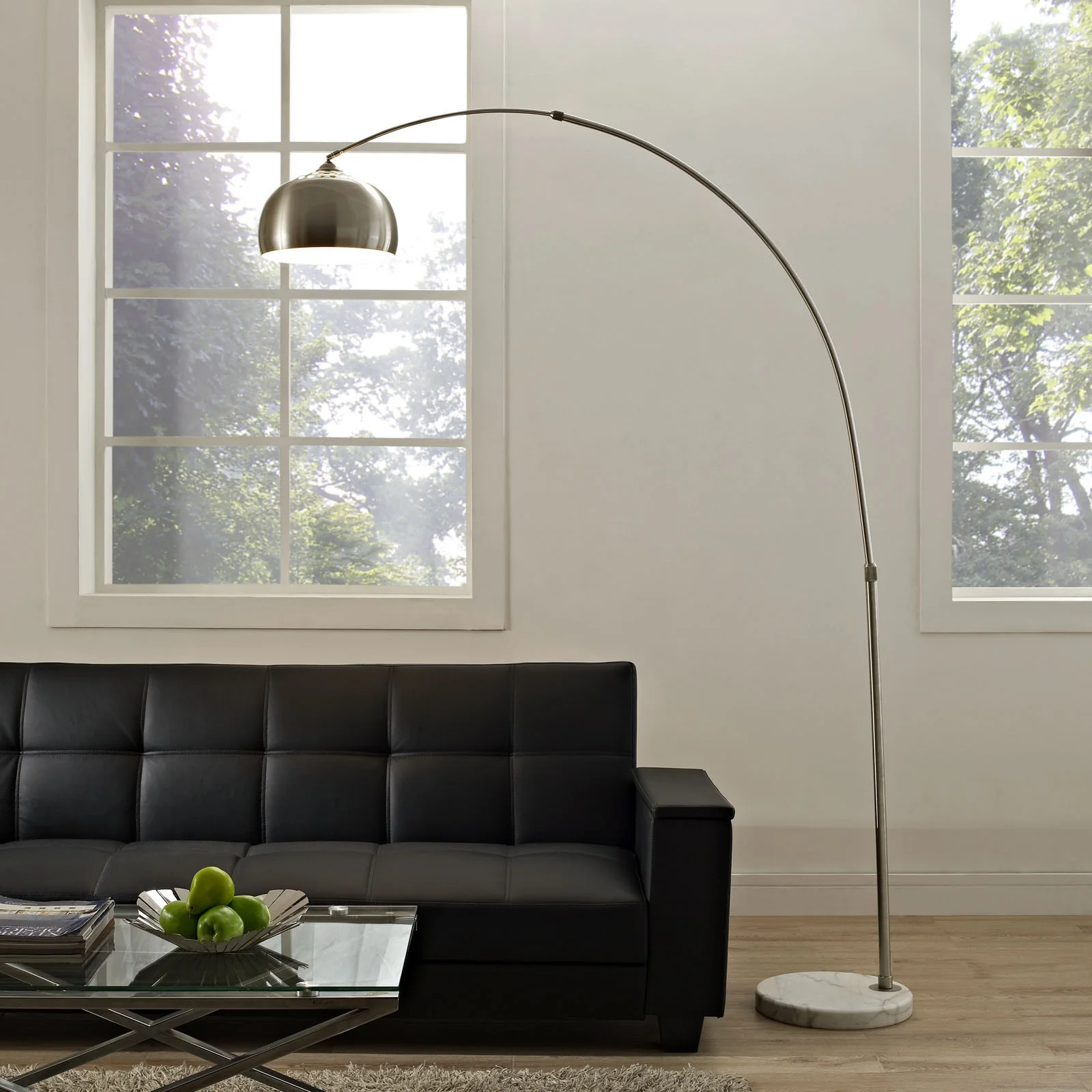 Sun Round Floor Lamp White - Image 5