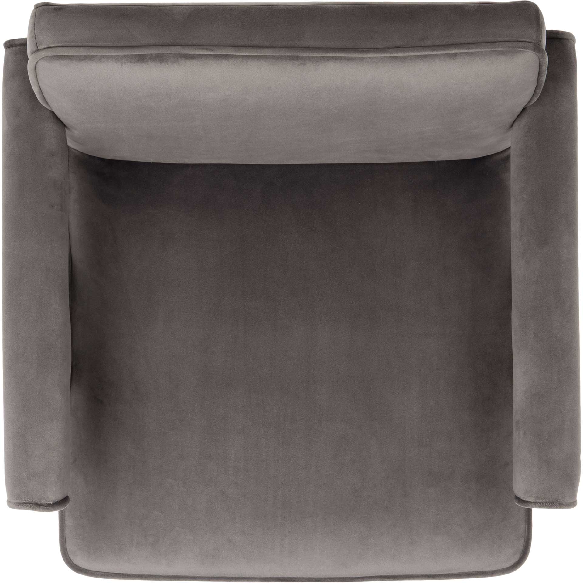 Sunflower Mid Century Arm Chair Gray/Walnut - Image 6
