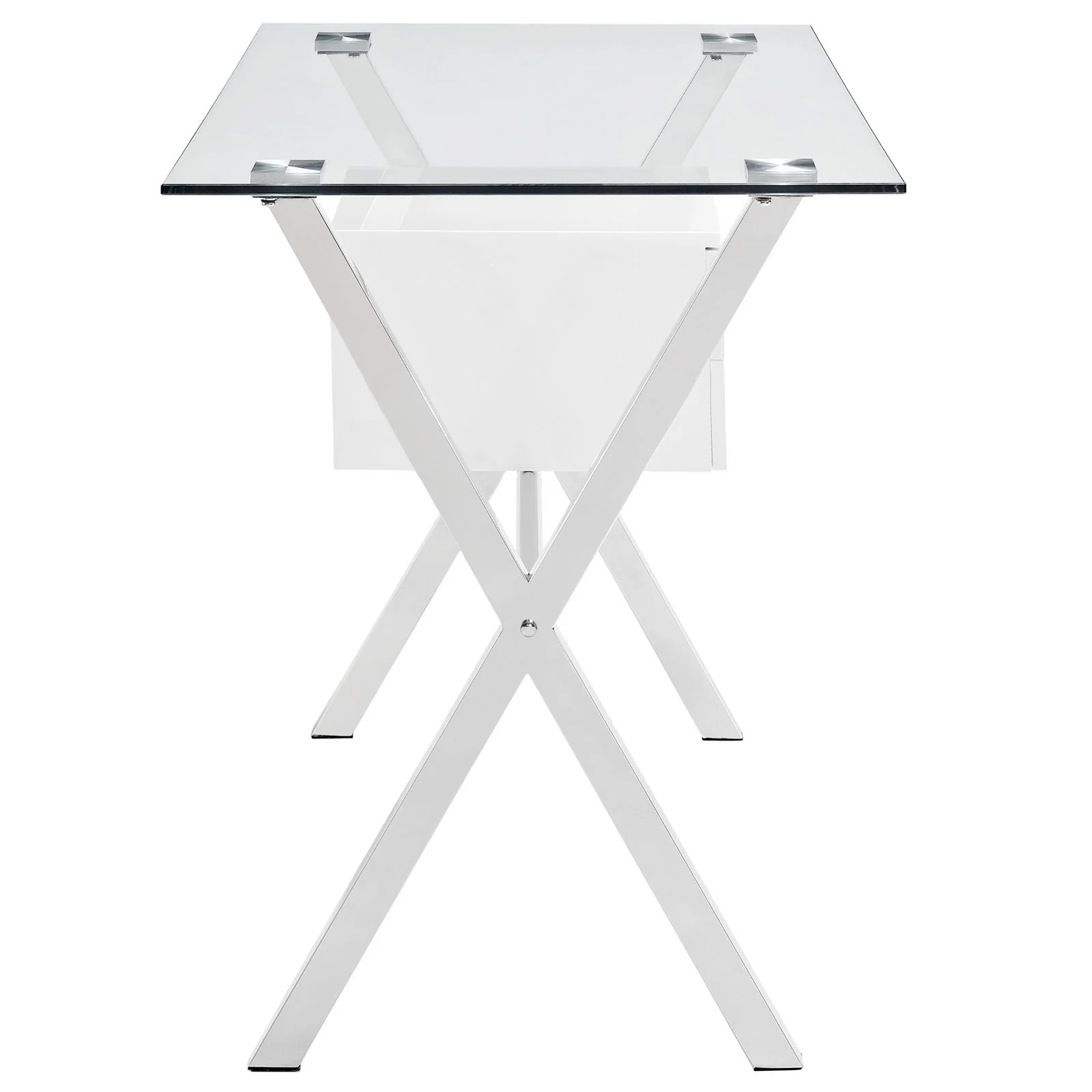 Suspension Office Desk White - Image 2
