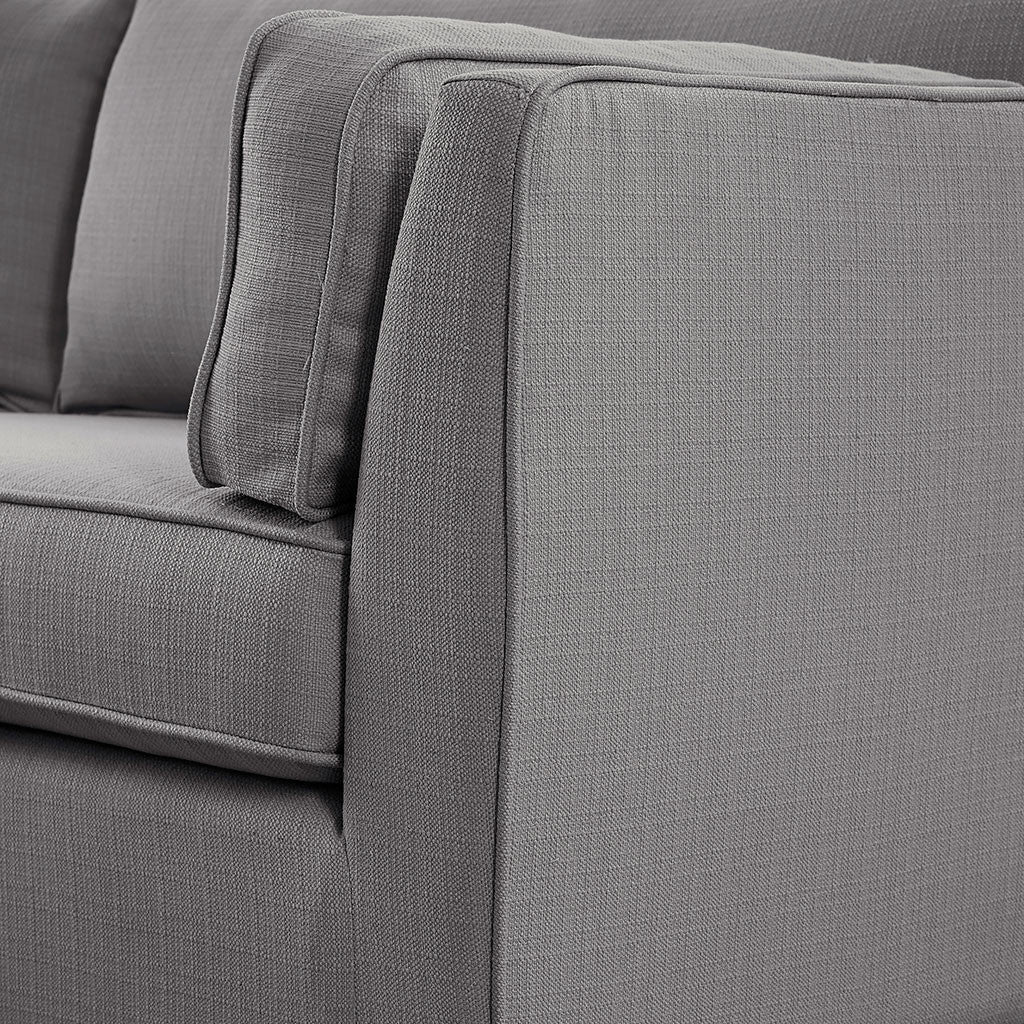 Sutton Light Gray Sofa - Image 4