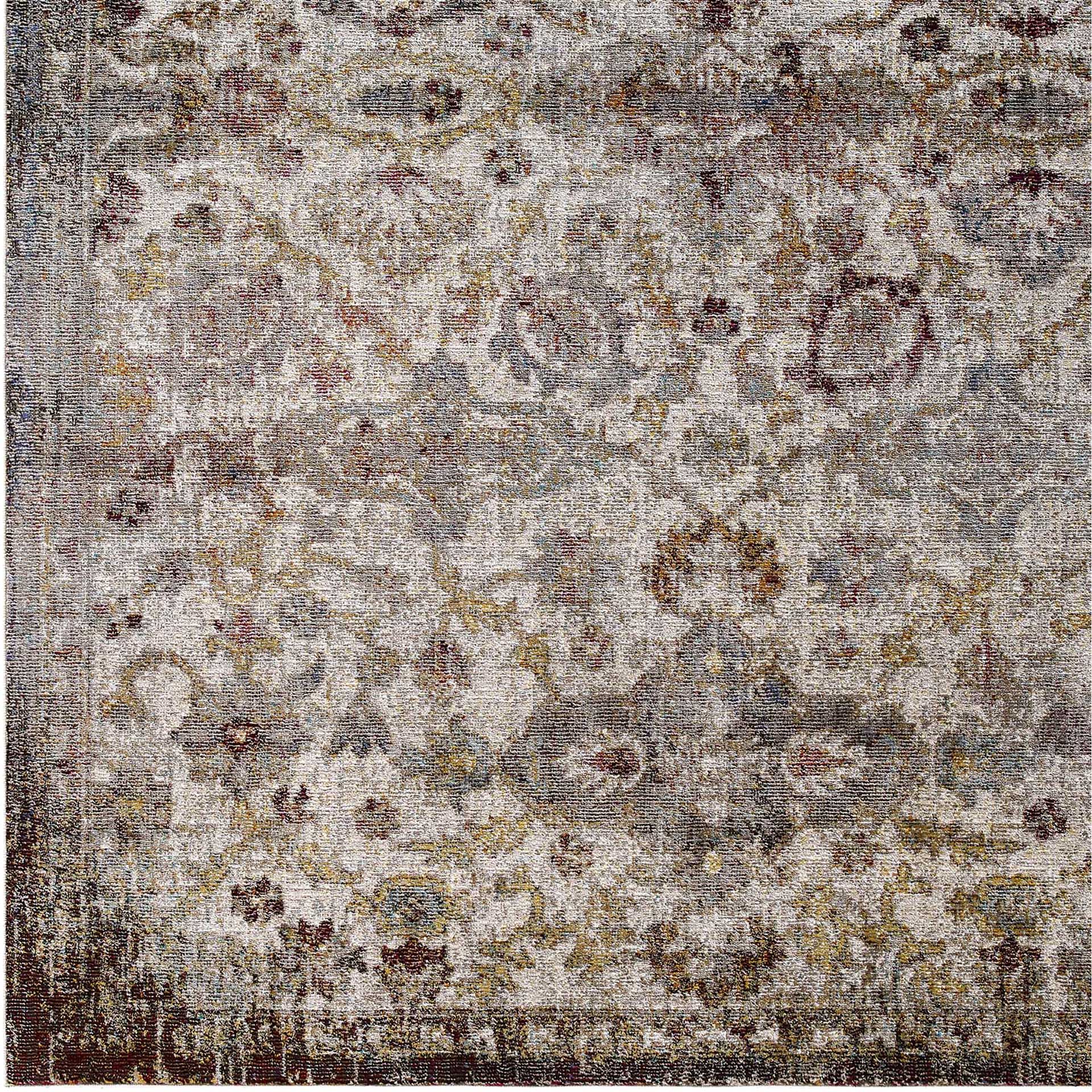 Sutton Oriental Area Rug Multicolored - Image 2