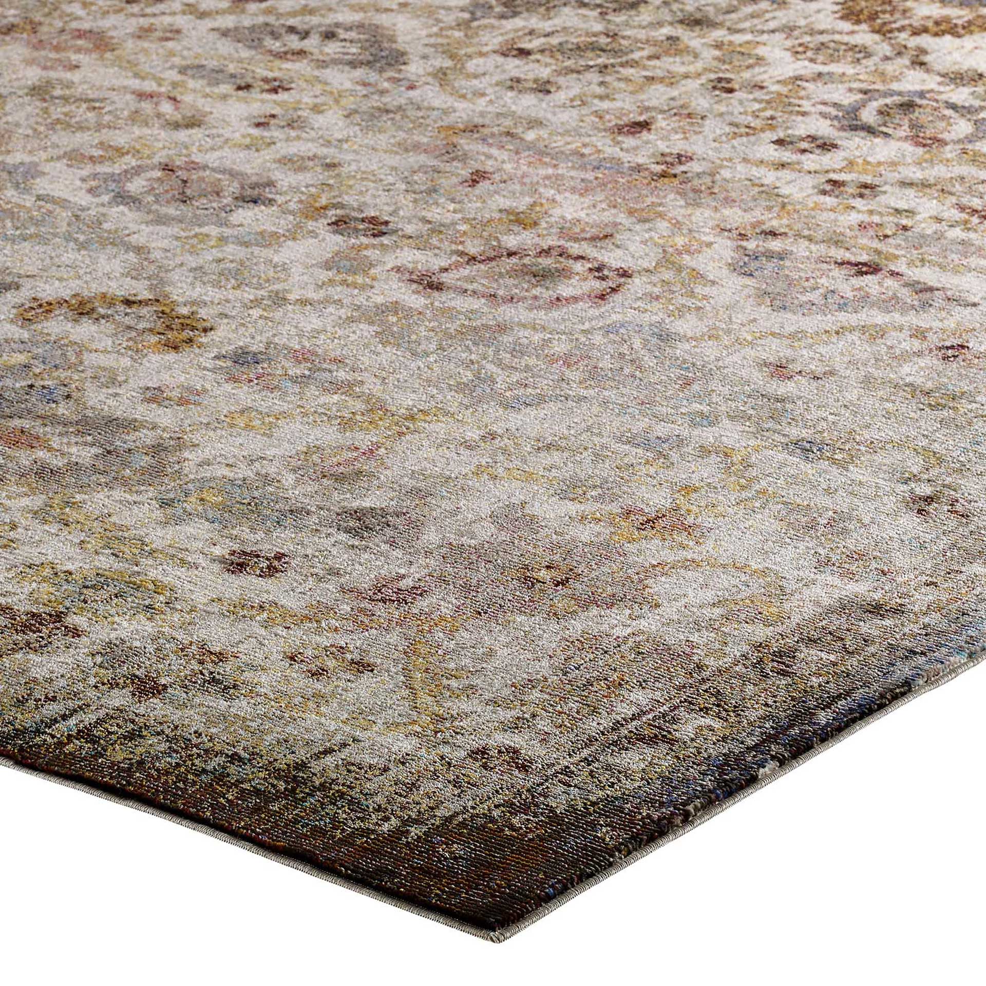 Sutton Oriental Area Rug Multicolored - Image 3