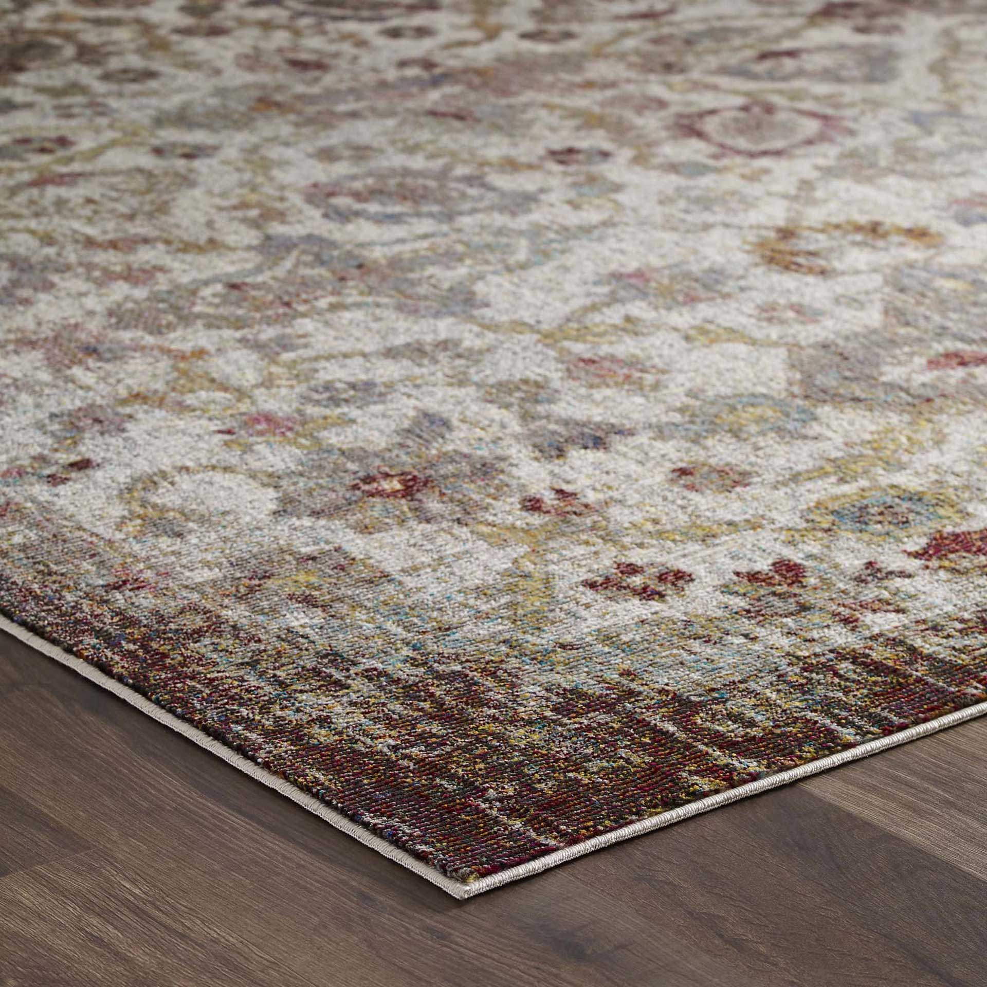 Sutton Oriental Area Rug Multicolored - Image 5
