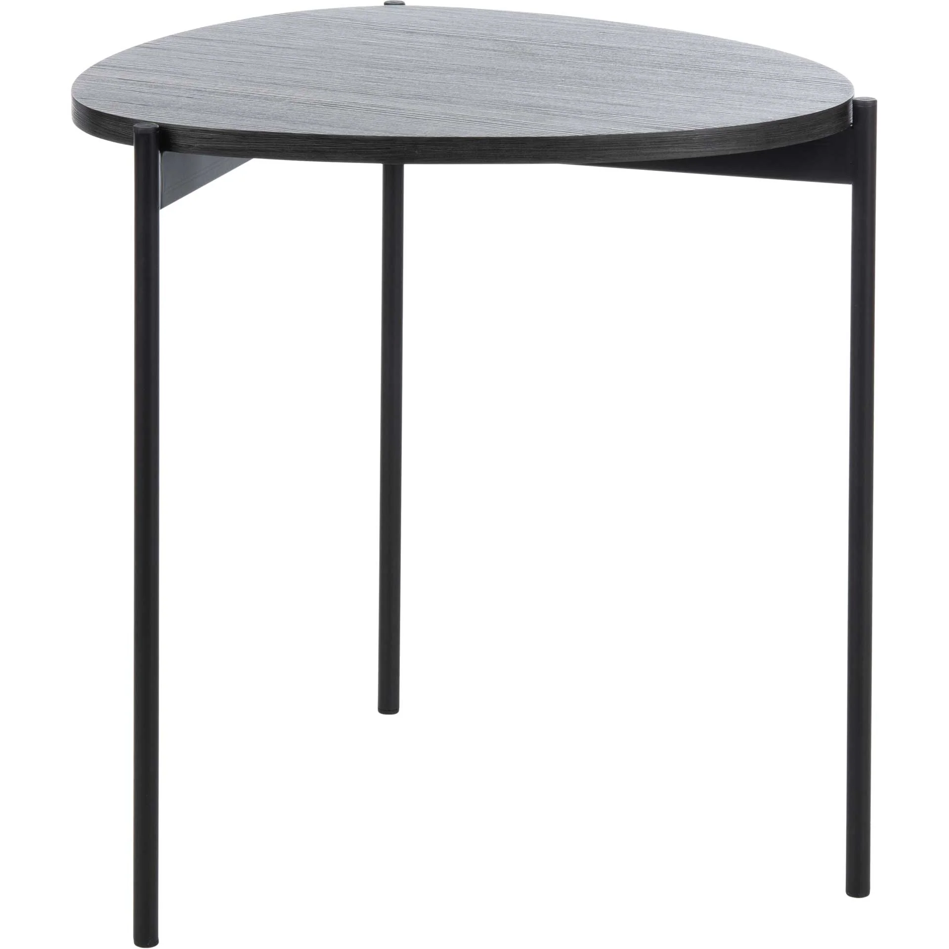 Svaha Side Table Dark Gray Oak/Black - Image 2