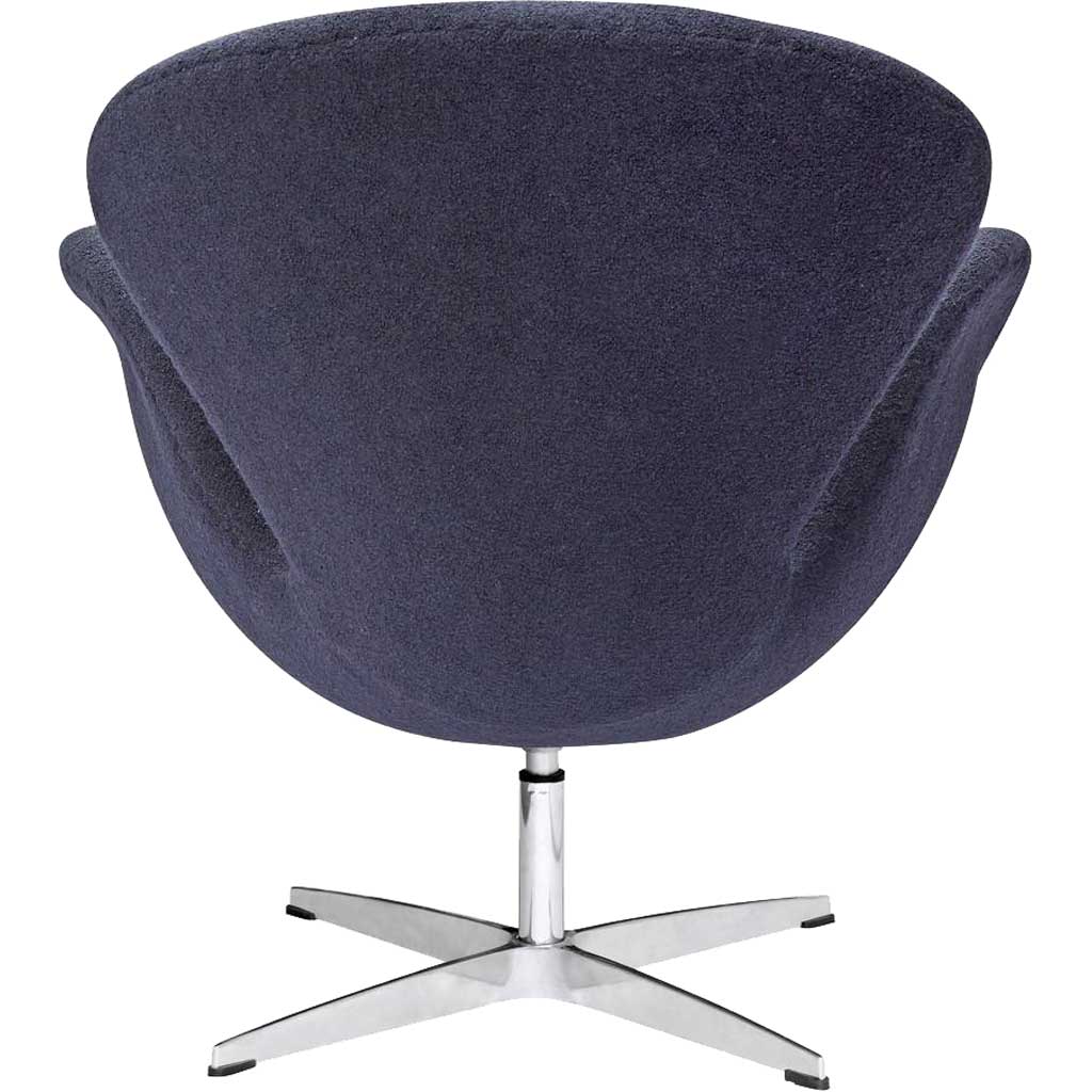 Swan Chair Fabric Black - Image 3