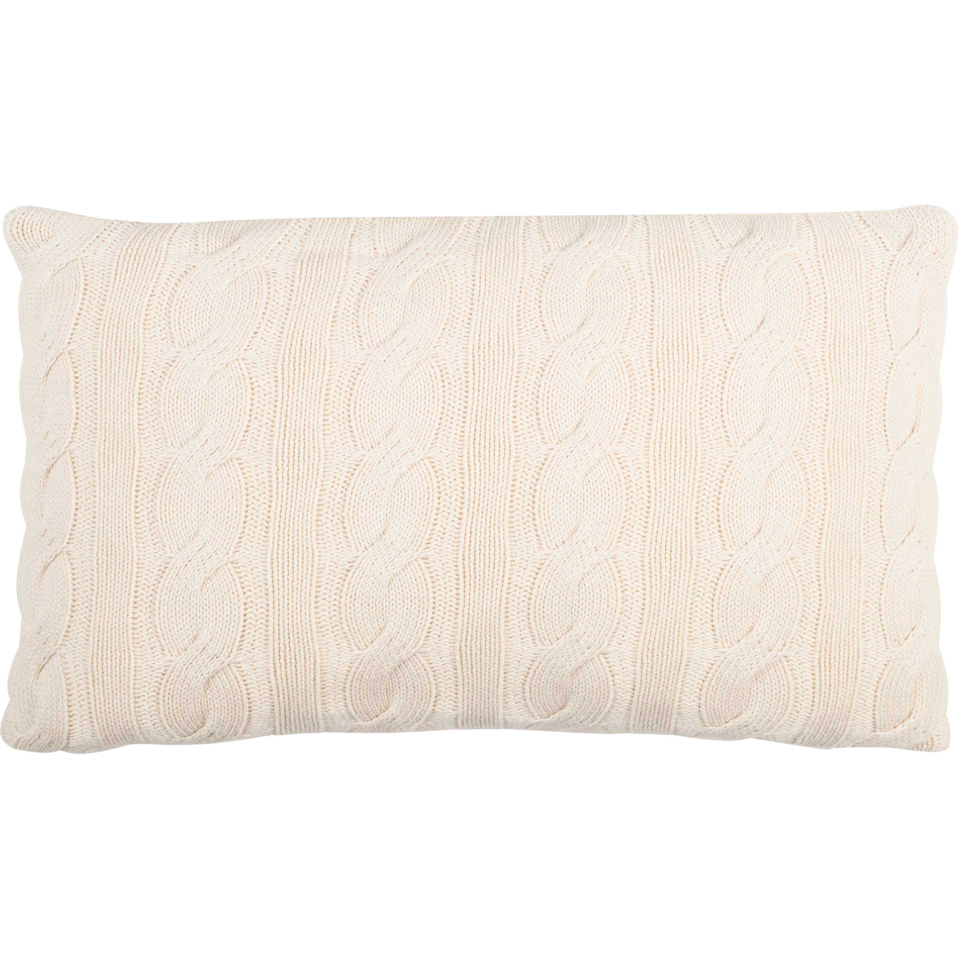 Swan Knit Pillow Natural - Image 3