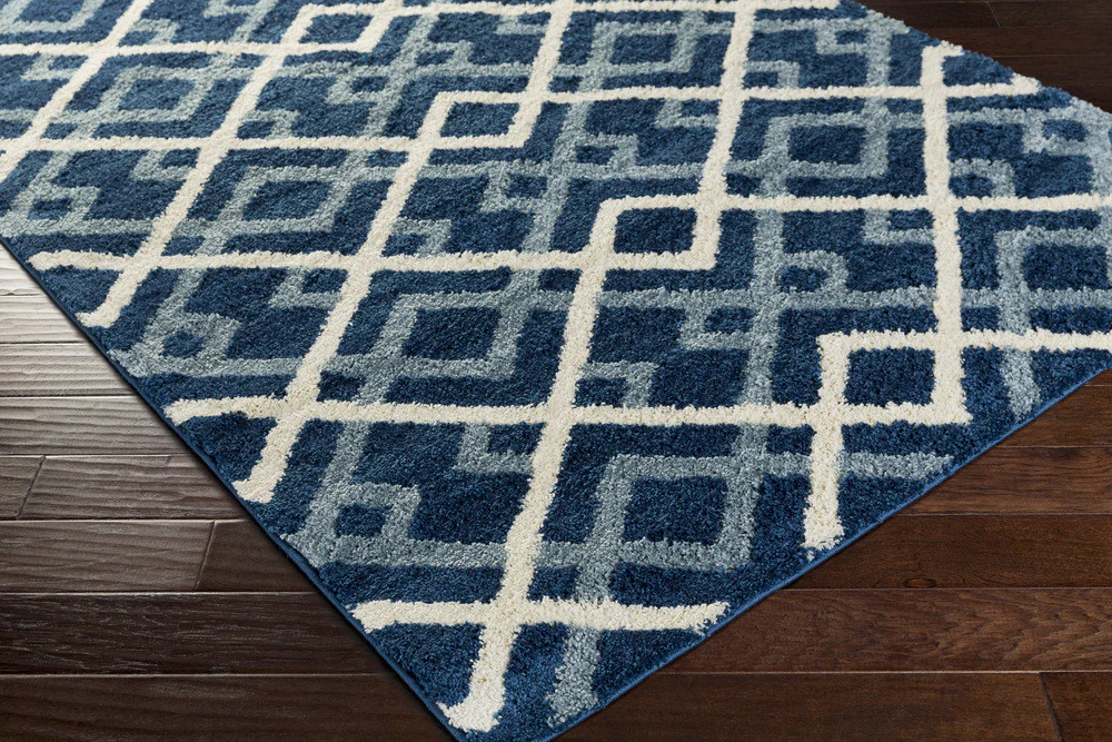 Swift Cobalt/Slate/Ivory Area Rug - Image 2