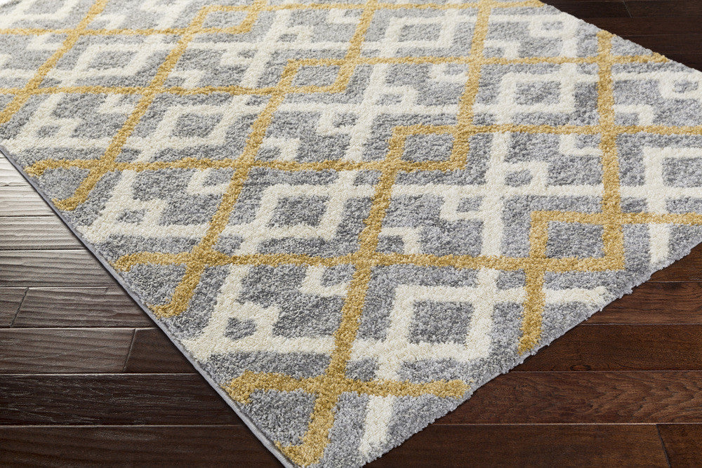 Swift Gold/Light Gray/Ivory Area Rug - Image 2