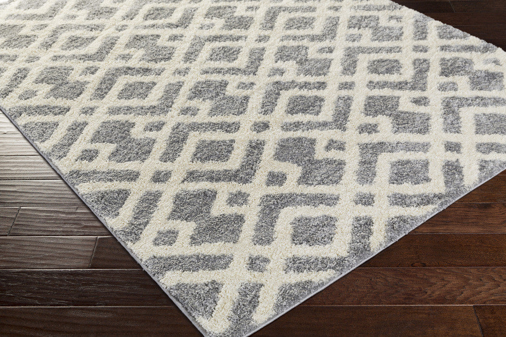 Swift Light Gray/Snow White Area Rug - Image 2