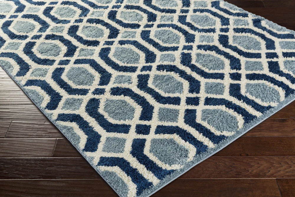 Swift Slate/Cobalt/Ivory Area Rug - Image 2