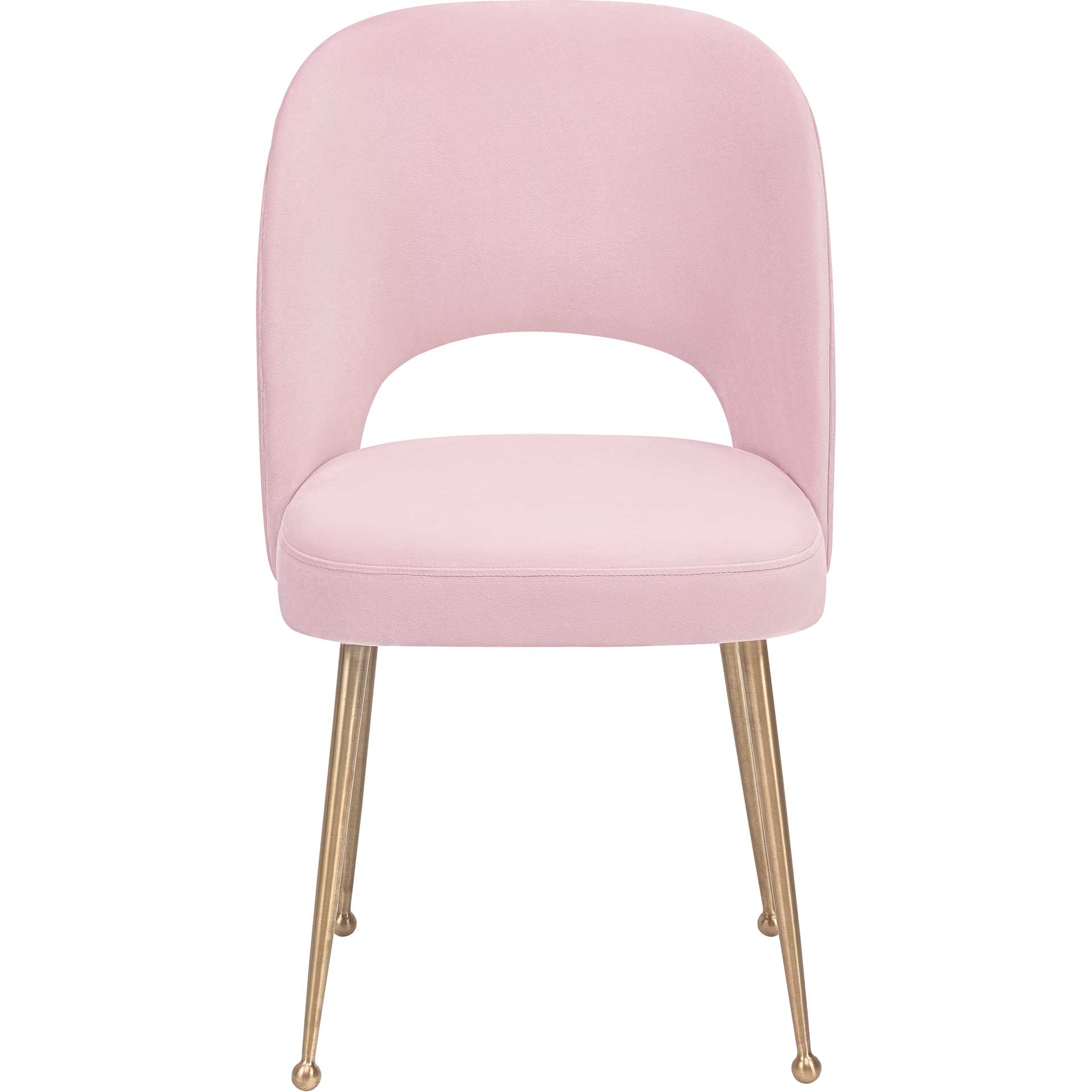 Swift Velvet Chair Blush - Image 2