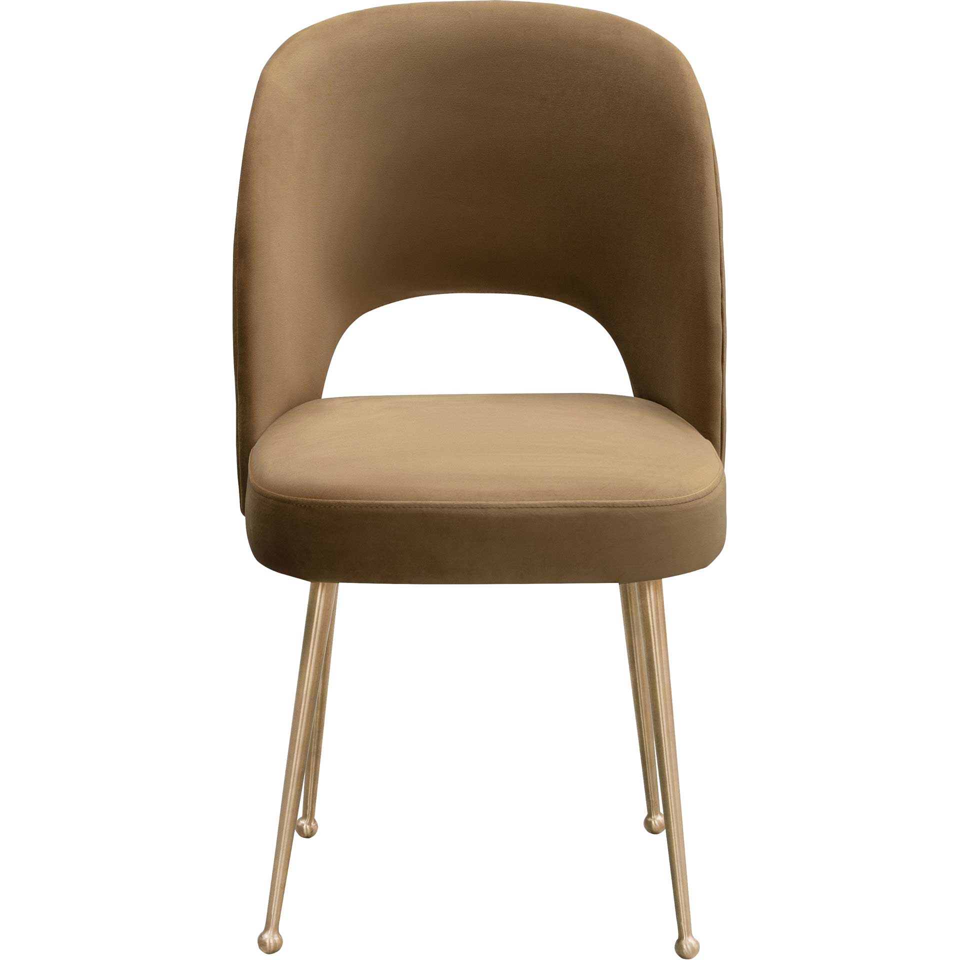 Swift Velvet Chair Cognac - Image 2