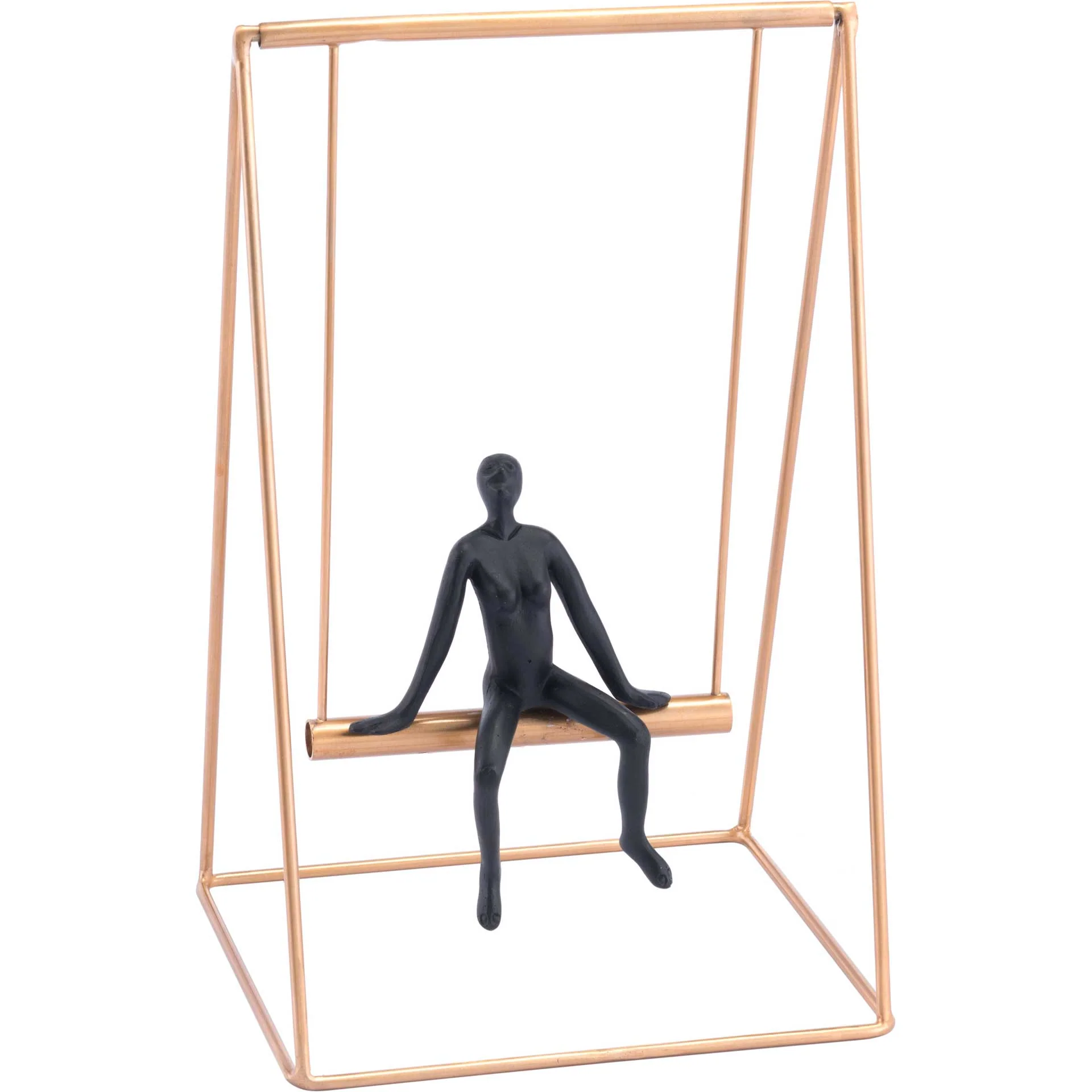 Swing Sculpture Black/Gold - Image 3