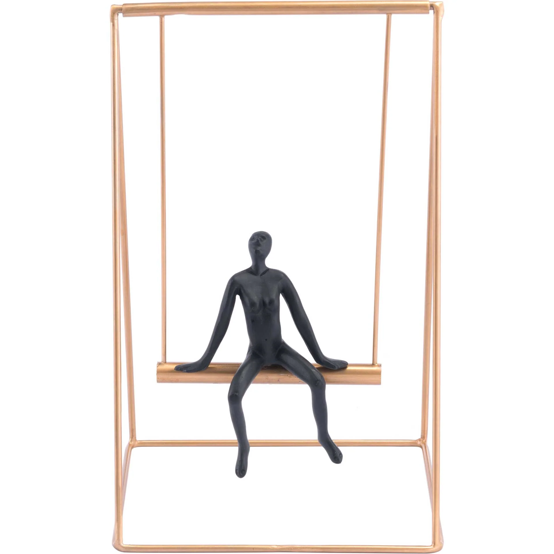 Swing Sculpture Black/Gold - Image 4