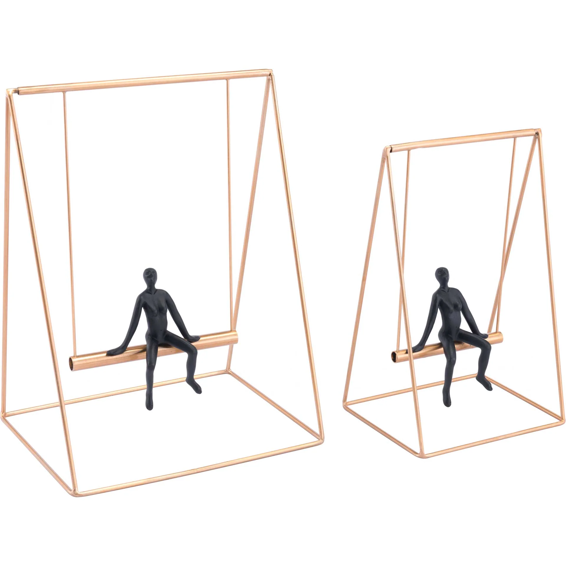 Swing Sculpture Black/Gold - Image 5