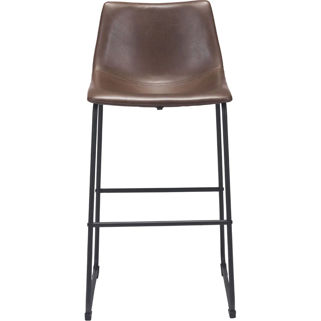 Syracuse Bar Chair Vintage Espresso - Image 3