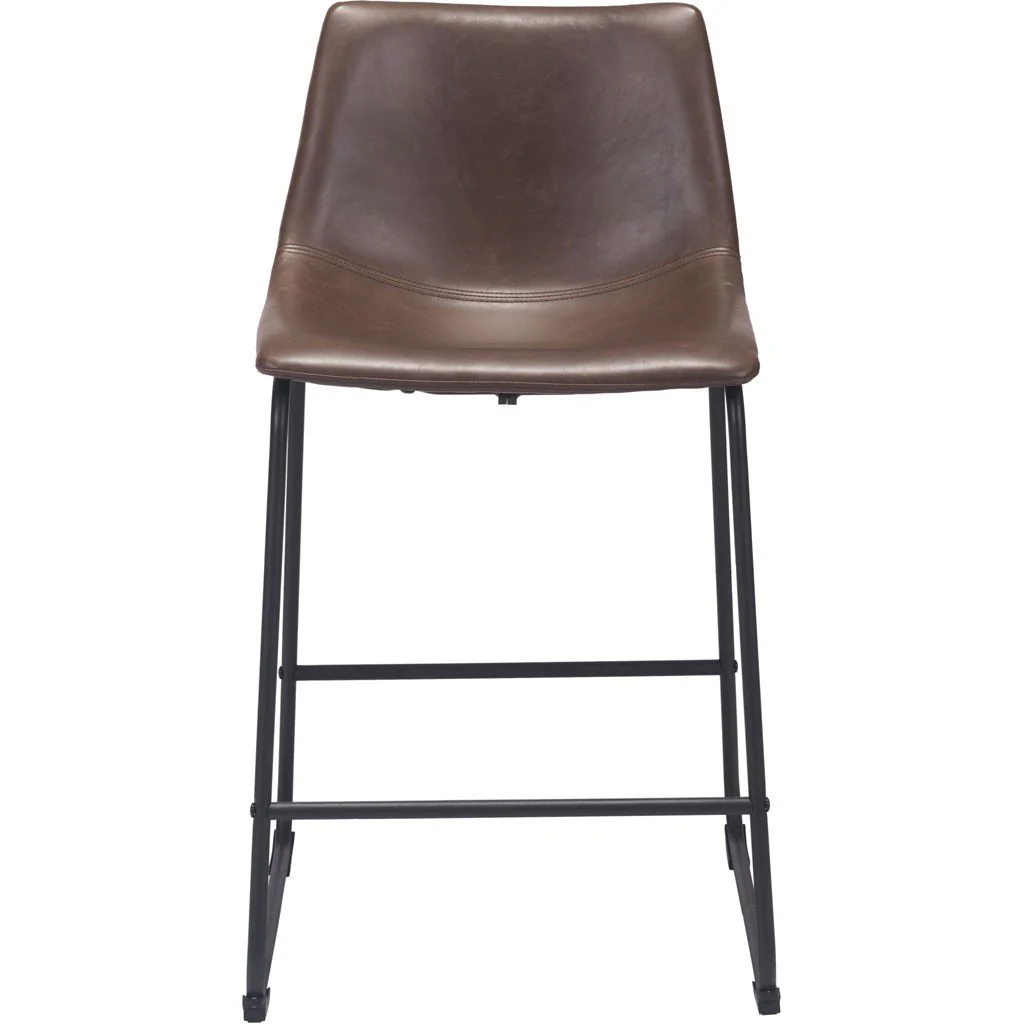 Syracuse Bar Chair Vintage Espresso - Image 7