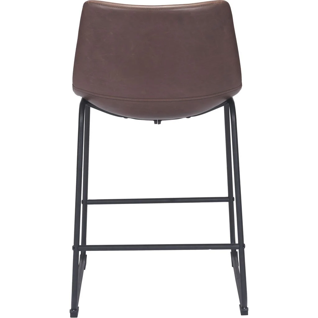 Syracuse Bar Chair Vintage Espresso - Image 8