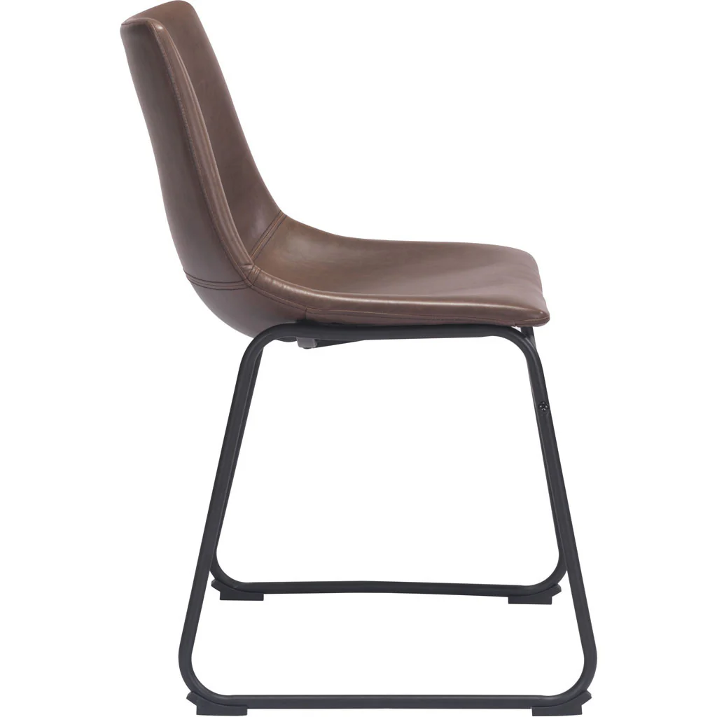 Syracuse Side Chair Vintage Espresso - Image 2