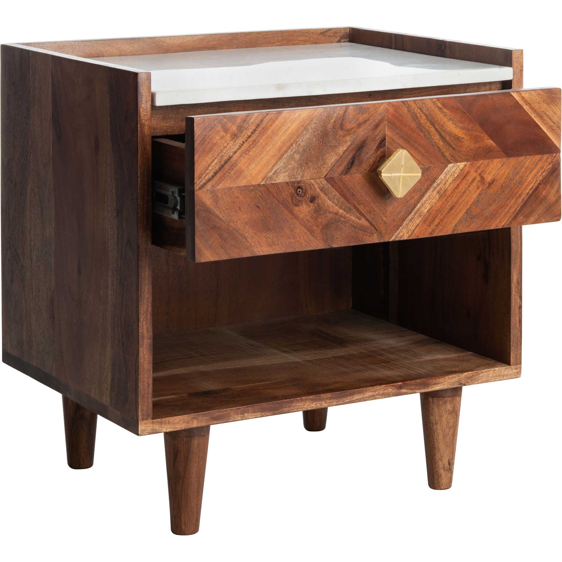 Tabitha Parquet Nightstand Natural - Image 2
