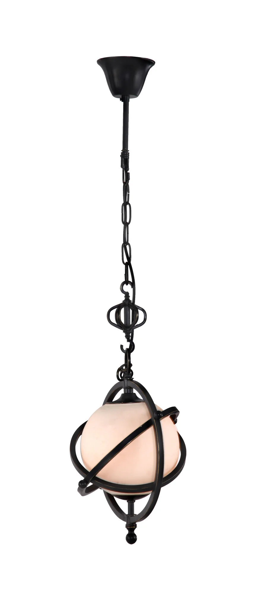 Tabor Ceiling Lamp Antique Black Gold - Image 2