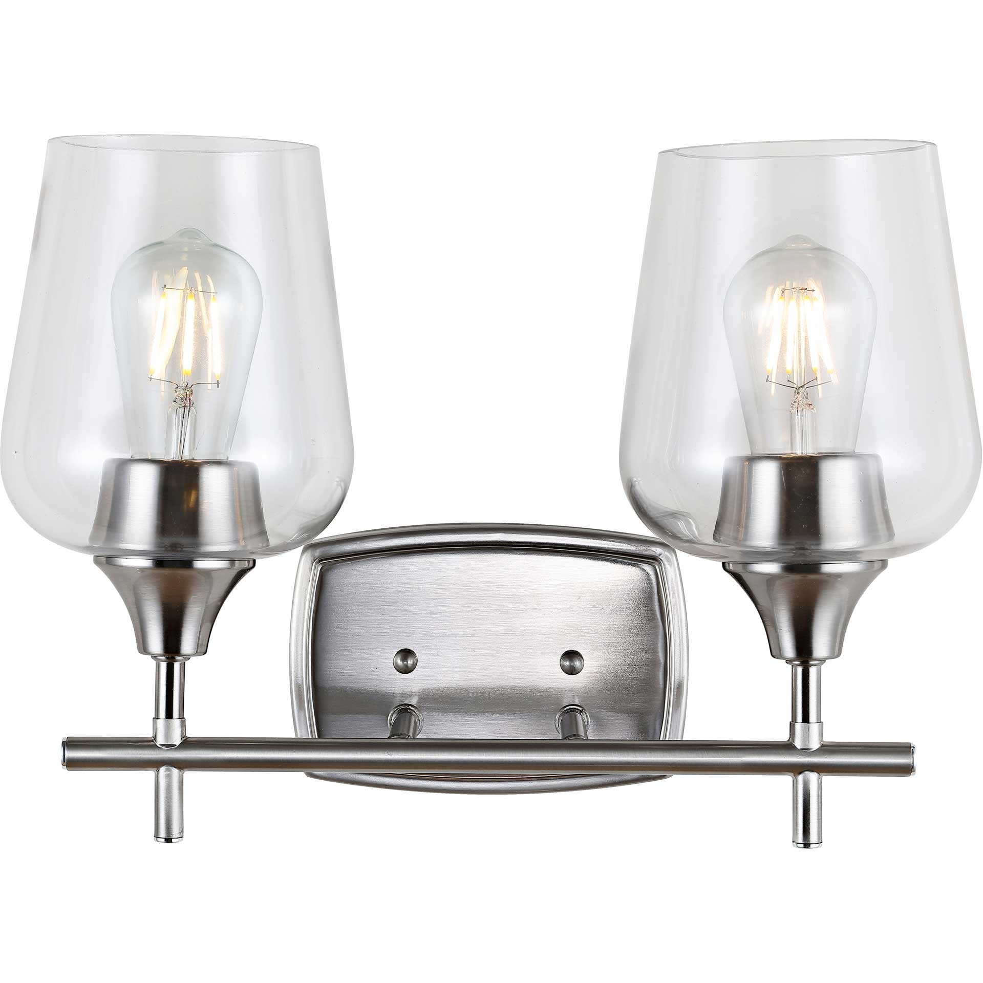 Tahseen Wall Sconce Nickel/Clear - Image 2