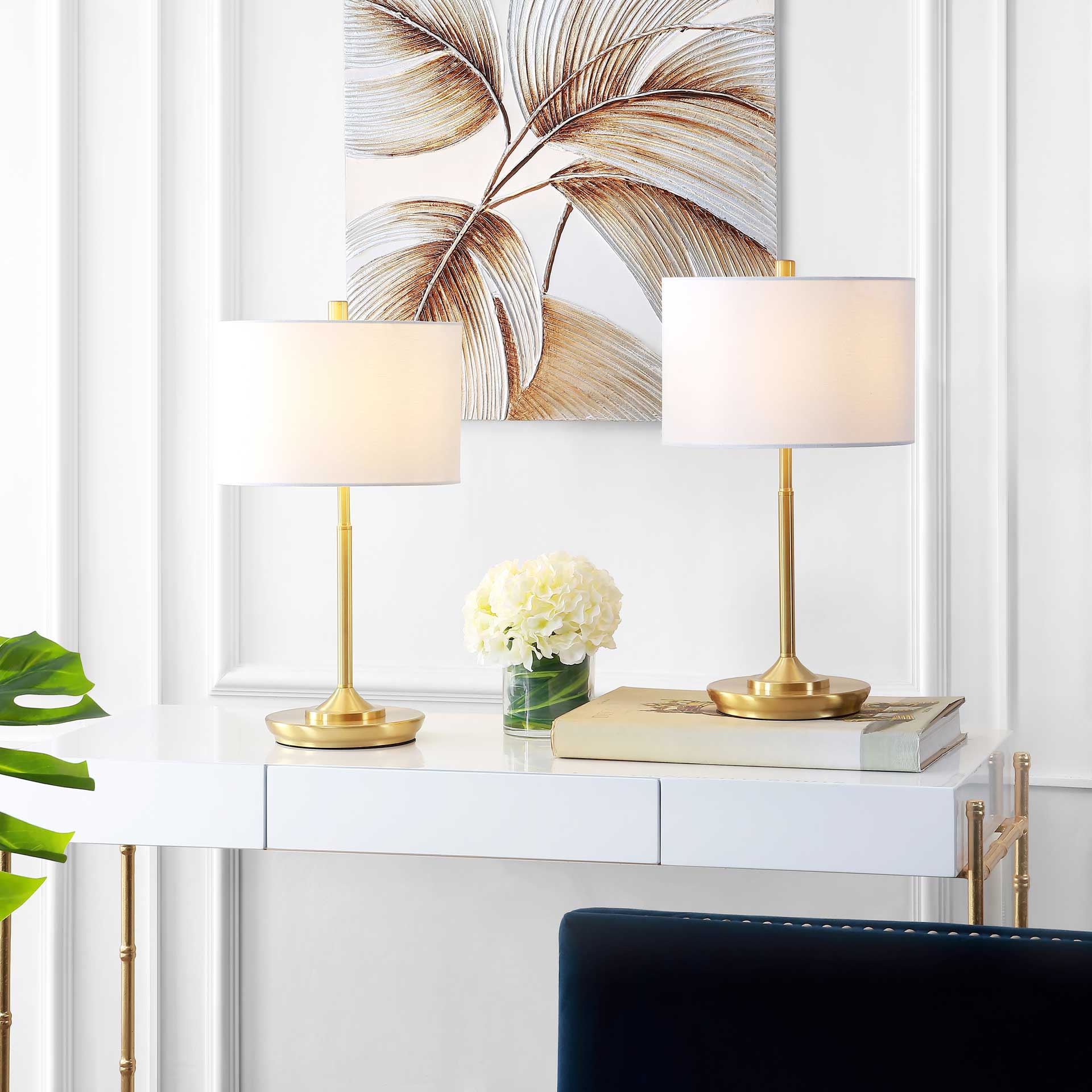 Tala Table Lamps Brass Gold (Set of 2) - Image 4