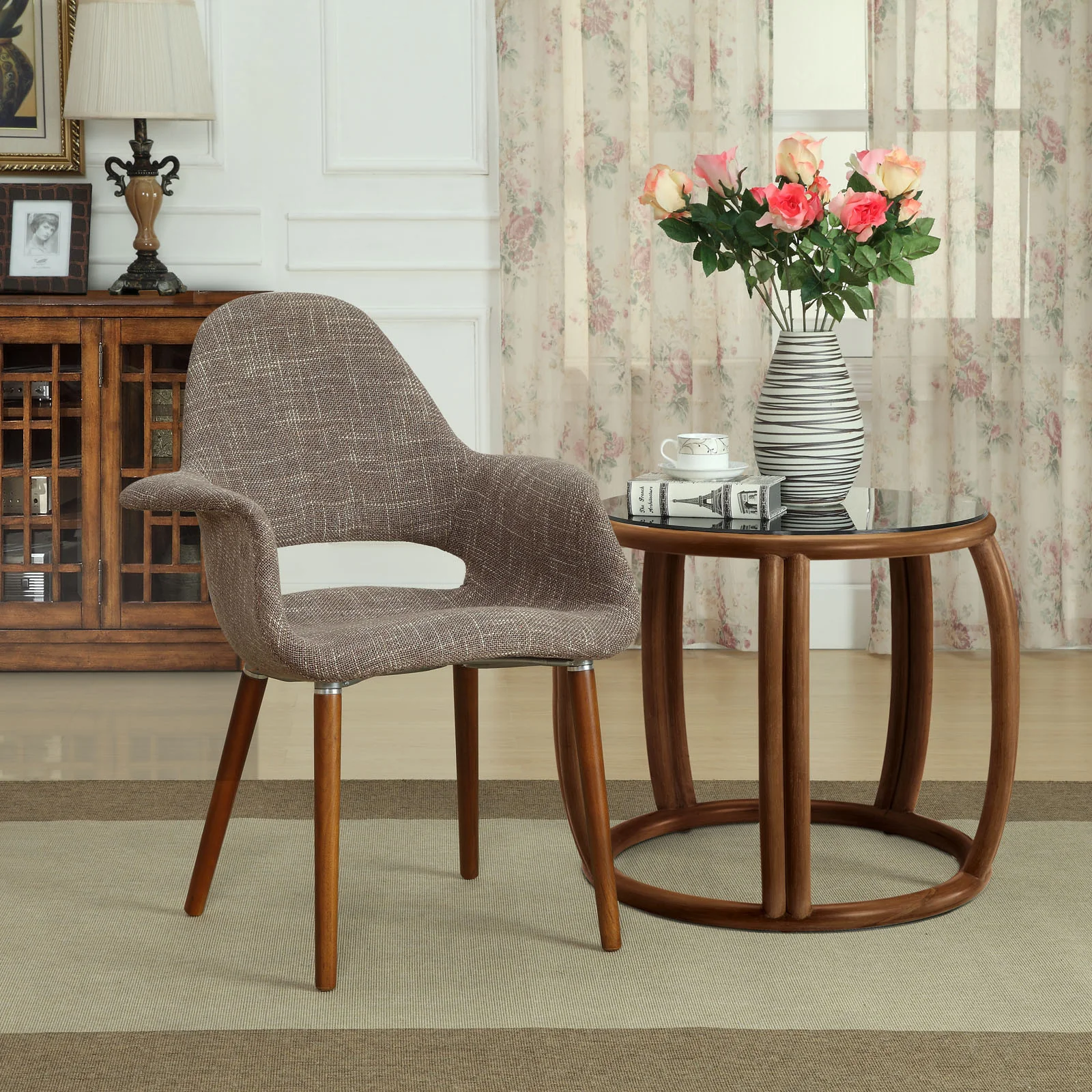 Tale Armchair Taupe - Image 4
