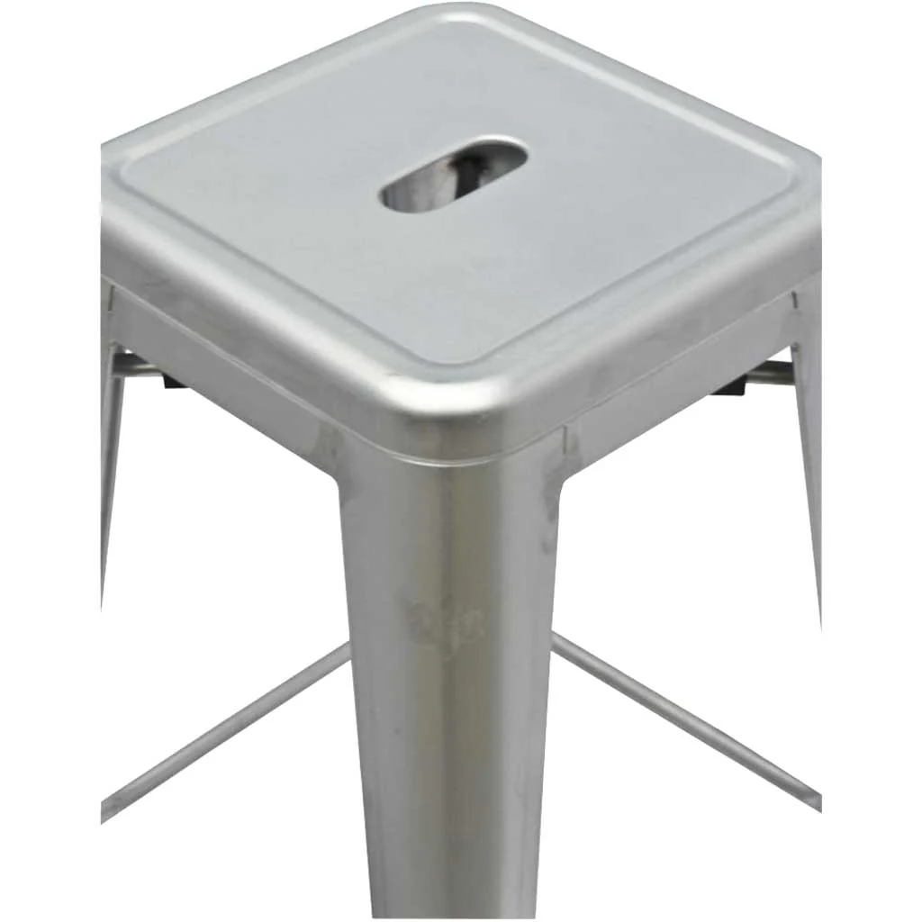 Talia Bar Stool Silver - Image 7
