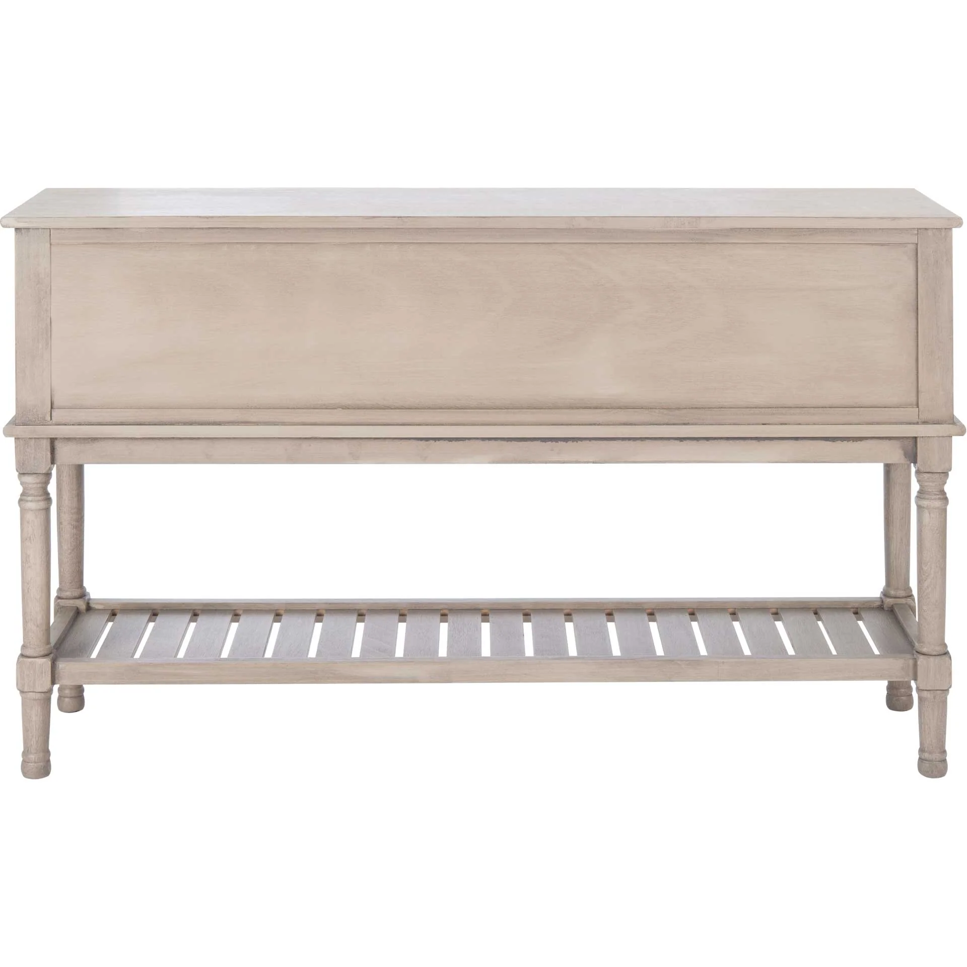 Talita 2 Drawer 2 Door Console Table Greige - Image 4