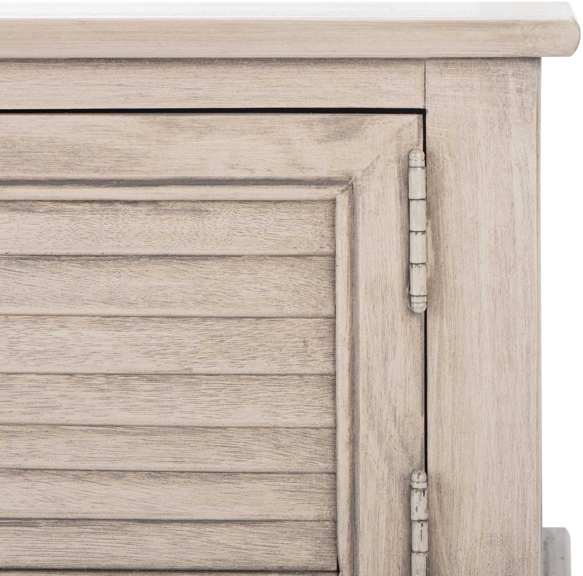 Talita 2 Drawer 2 Door Console Table Greige - Image 5