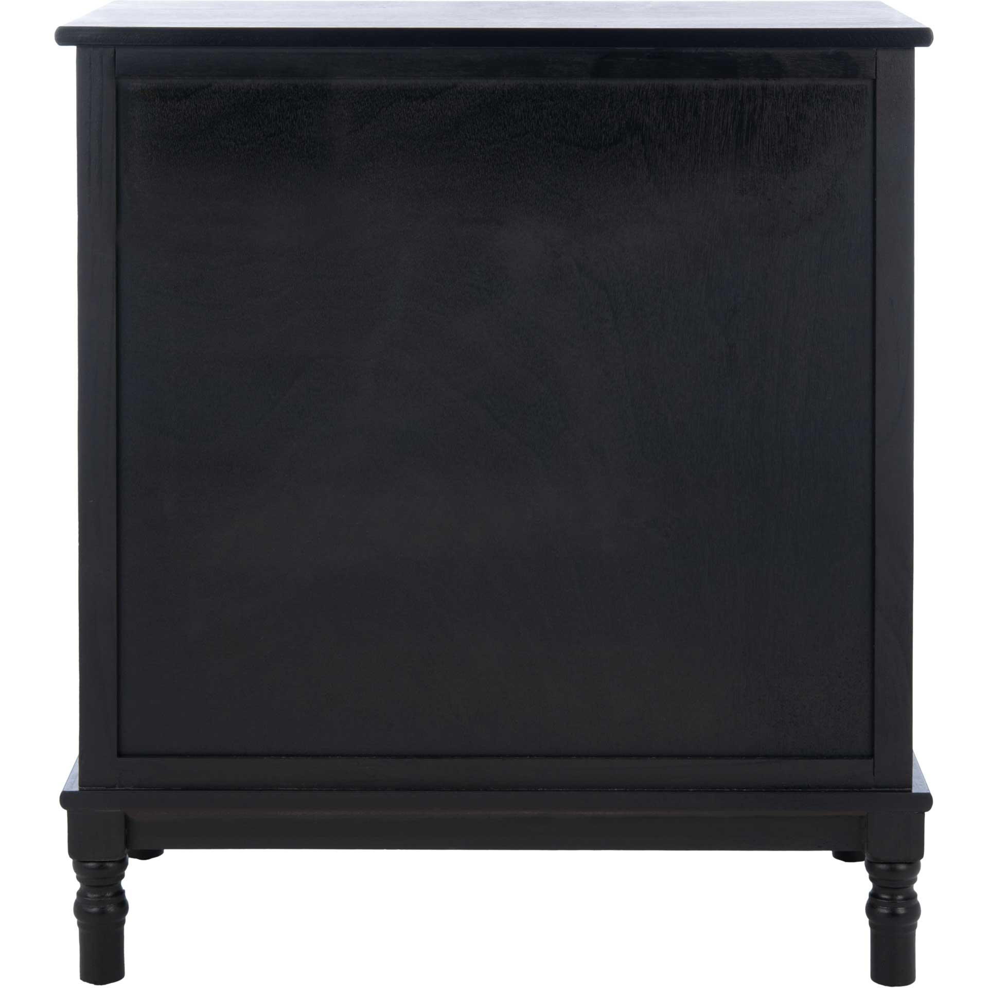 Talita 2 Drawer 2 Door Sideboard Black - Image 4