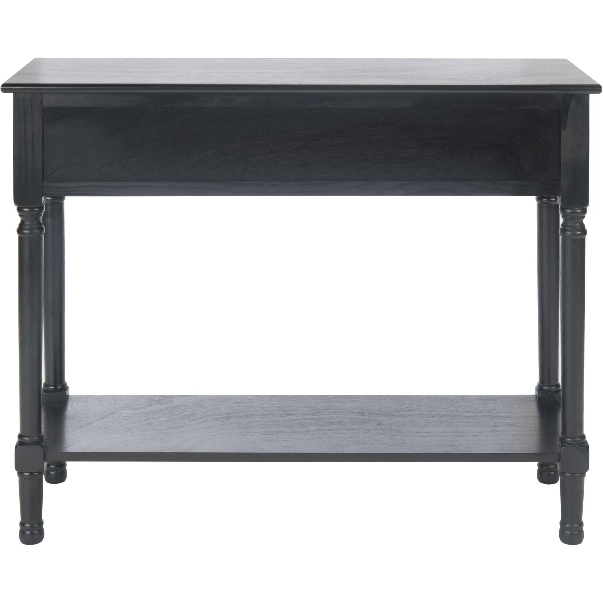 Talita 2 Drawer Console Table Black - Image 4