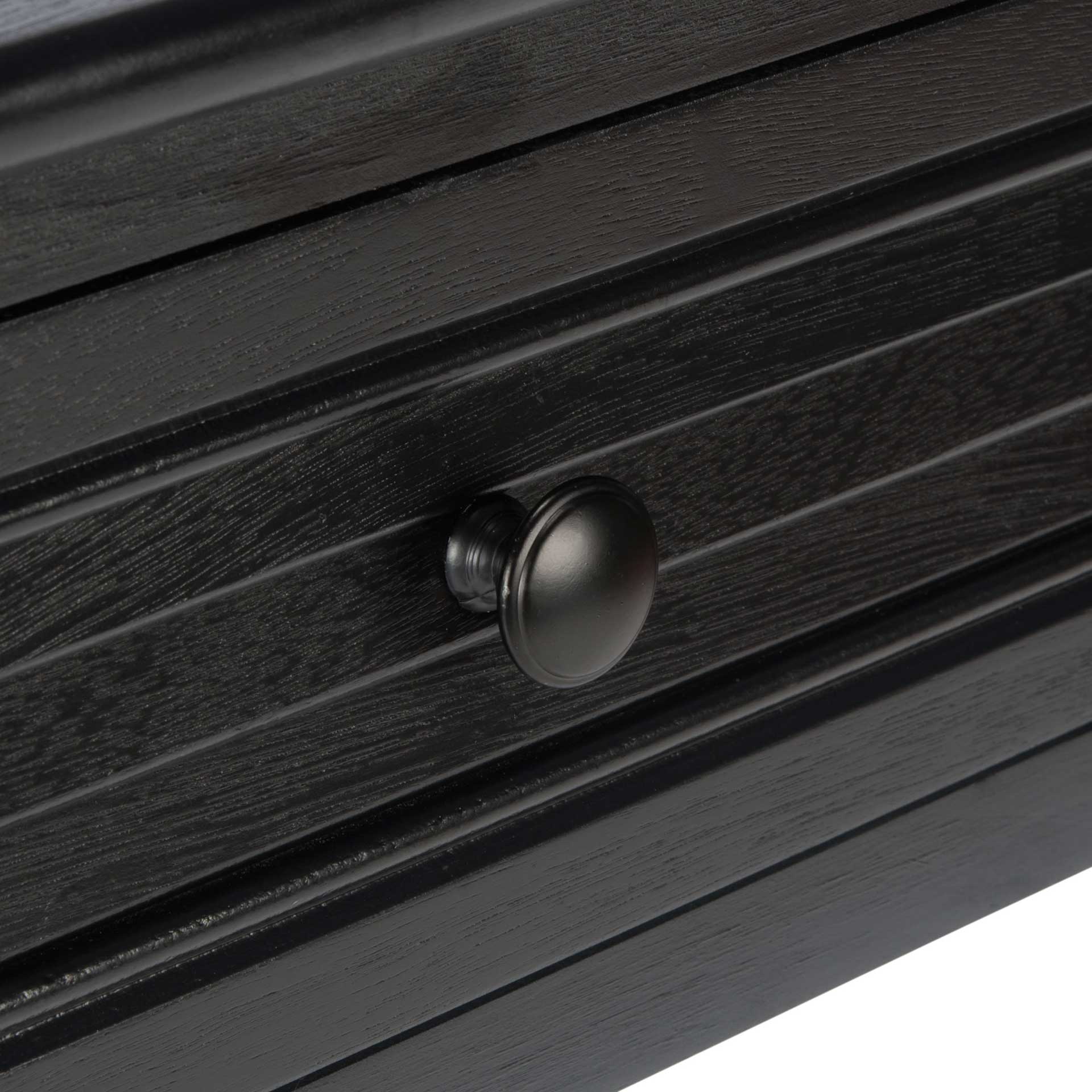 Talita 2 Drawer Console Table Black - Image 6