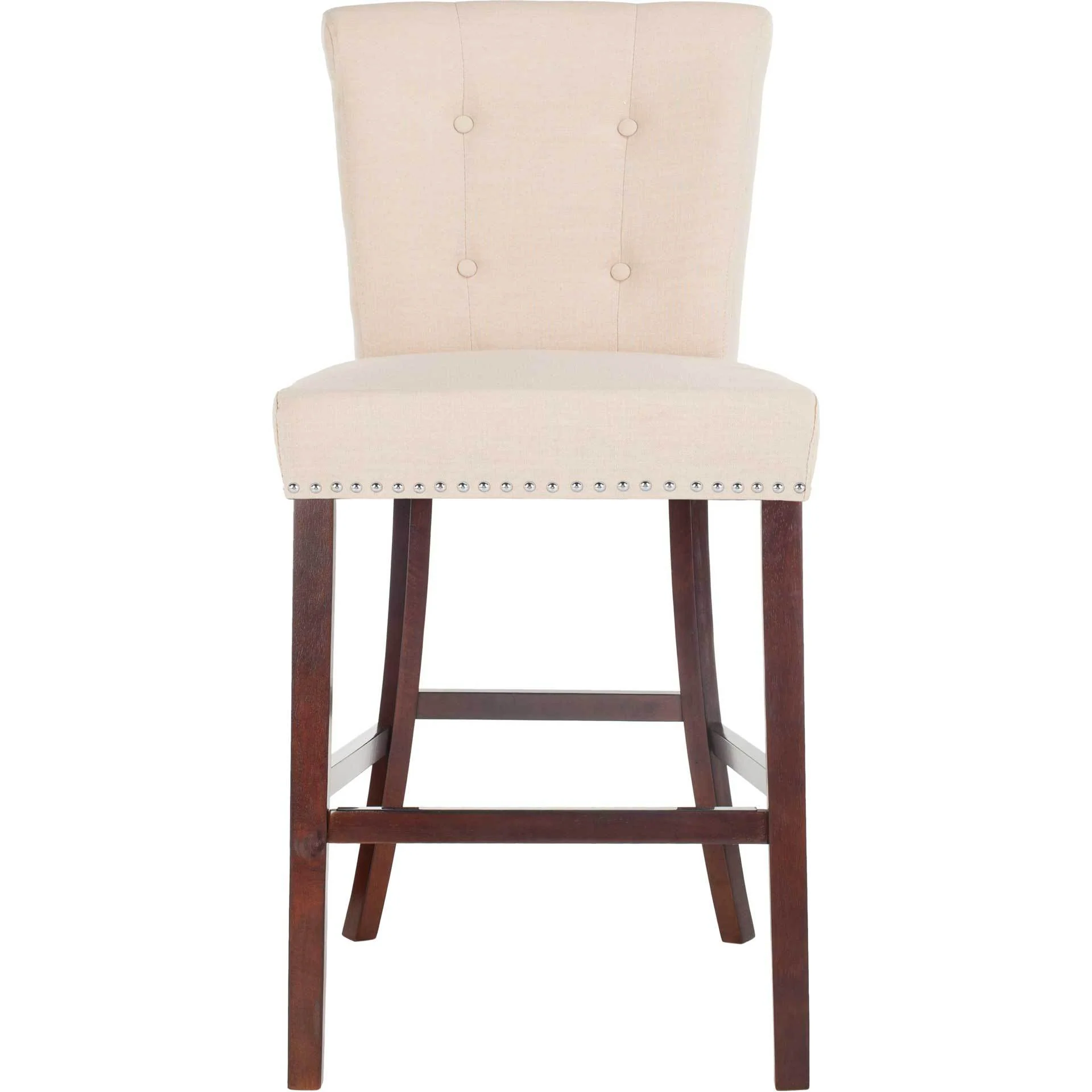Taliyah Bar Stool Beige (Set of 2) - Image 2