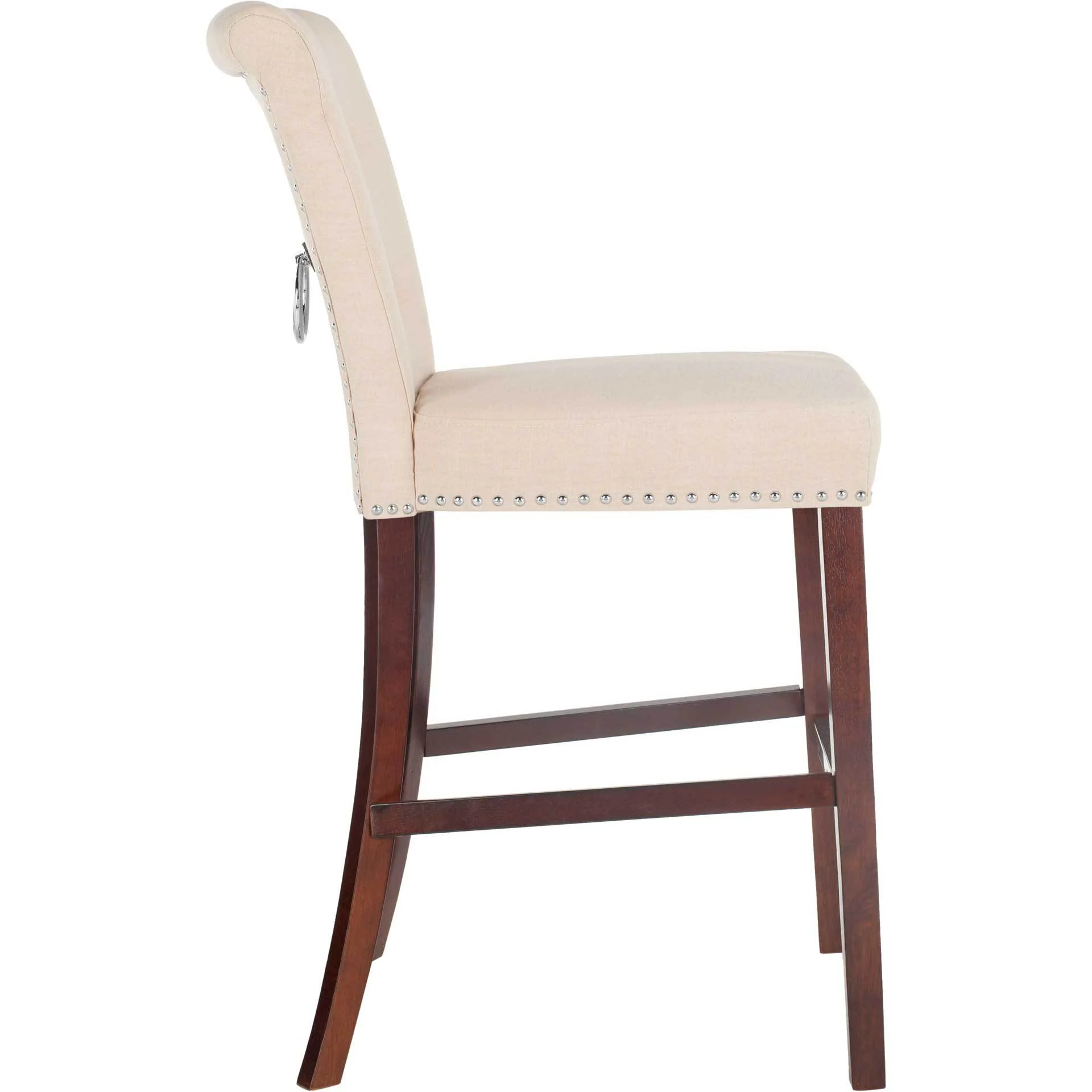 Taliyah Bar Stool Beige (Set of 2) - Image 3