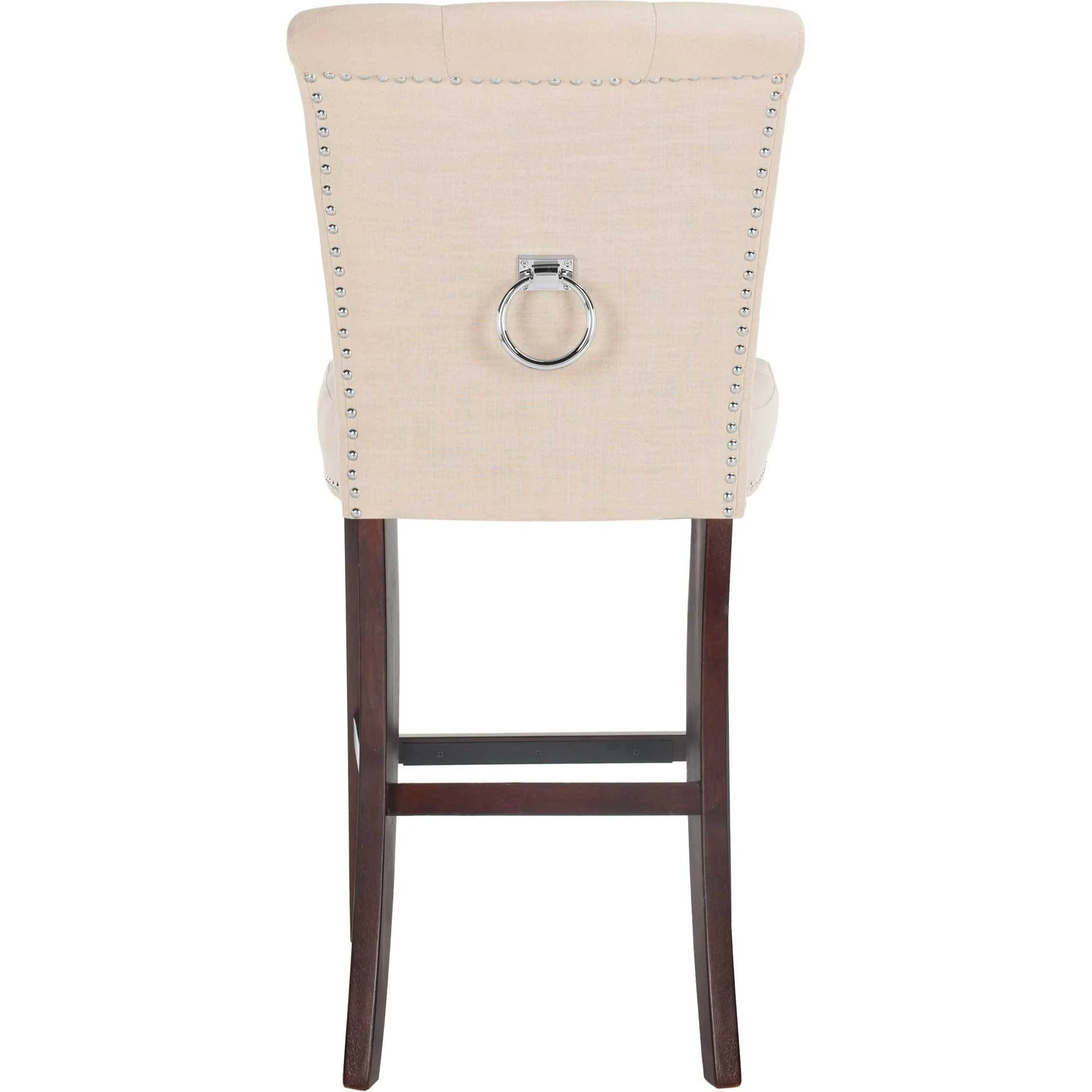 Taliyah Bar Stool Beige (Set of 2) - Image 4