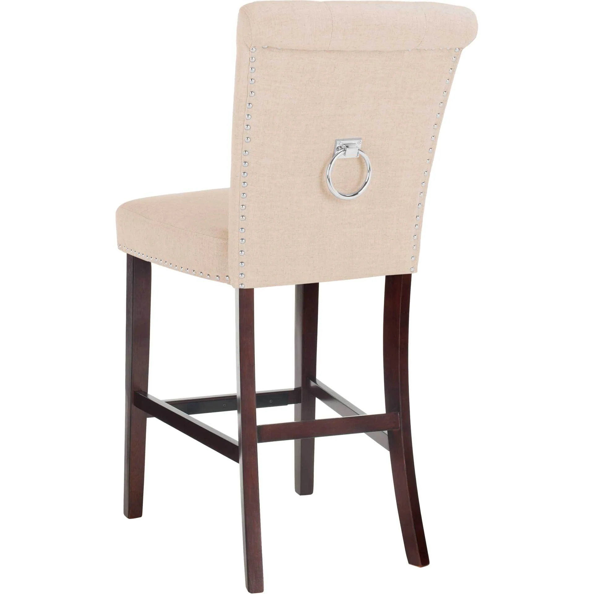 Taliyah Bar Stool Beige (Set of 2) - Image 5